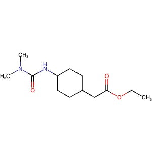 2410736-56-8 | Ethyl 2-(4-(3,3-dimethylureido)cyclohexyl)acetate - Hoffman Fine Chemicals