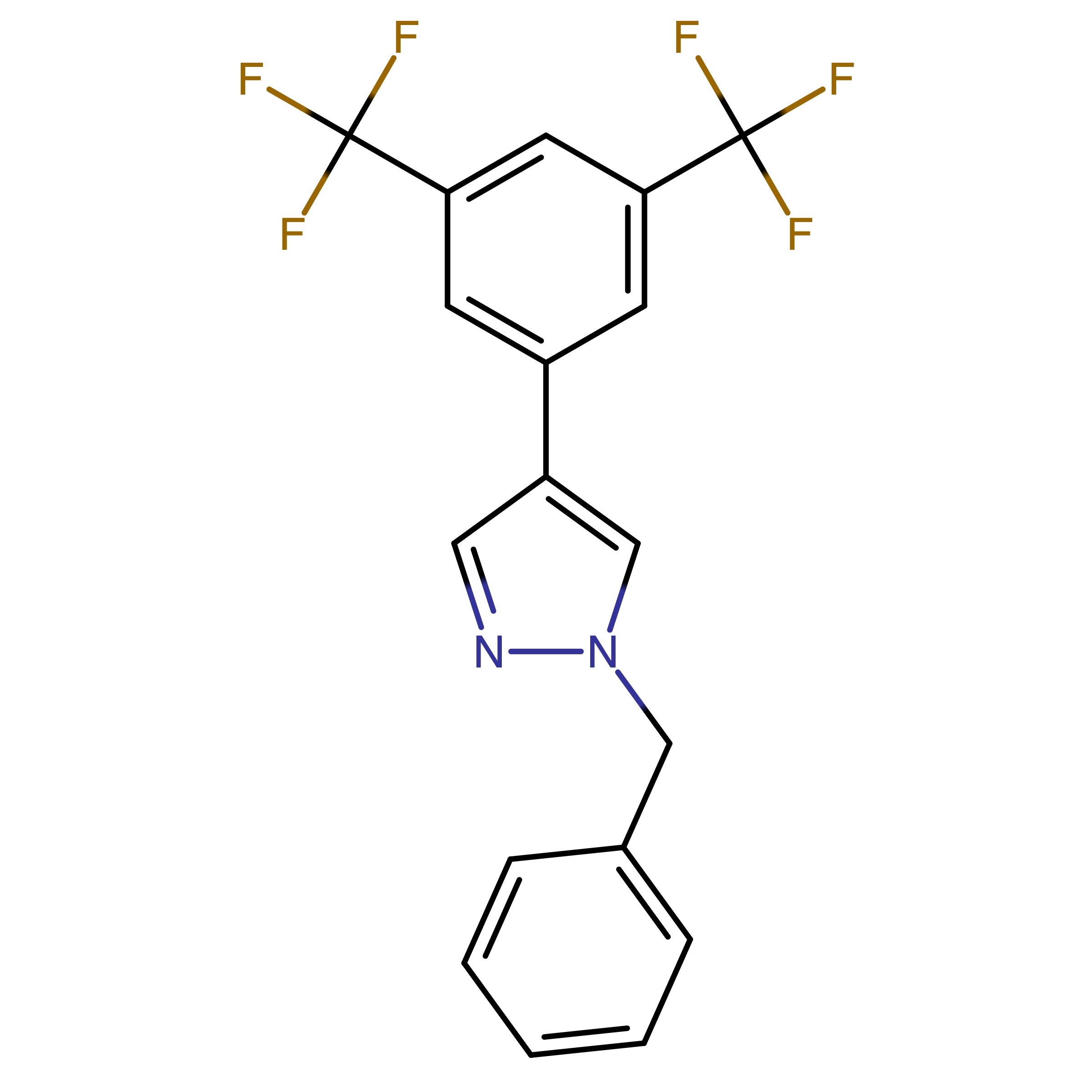 CAS RN 2411562-75-7 | 1-Benzyl-4-(3,5-bis(trifluoromethyl)phenyl)-1H-pyrazole