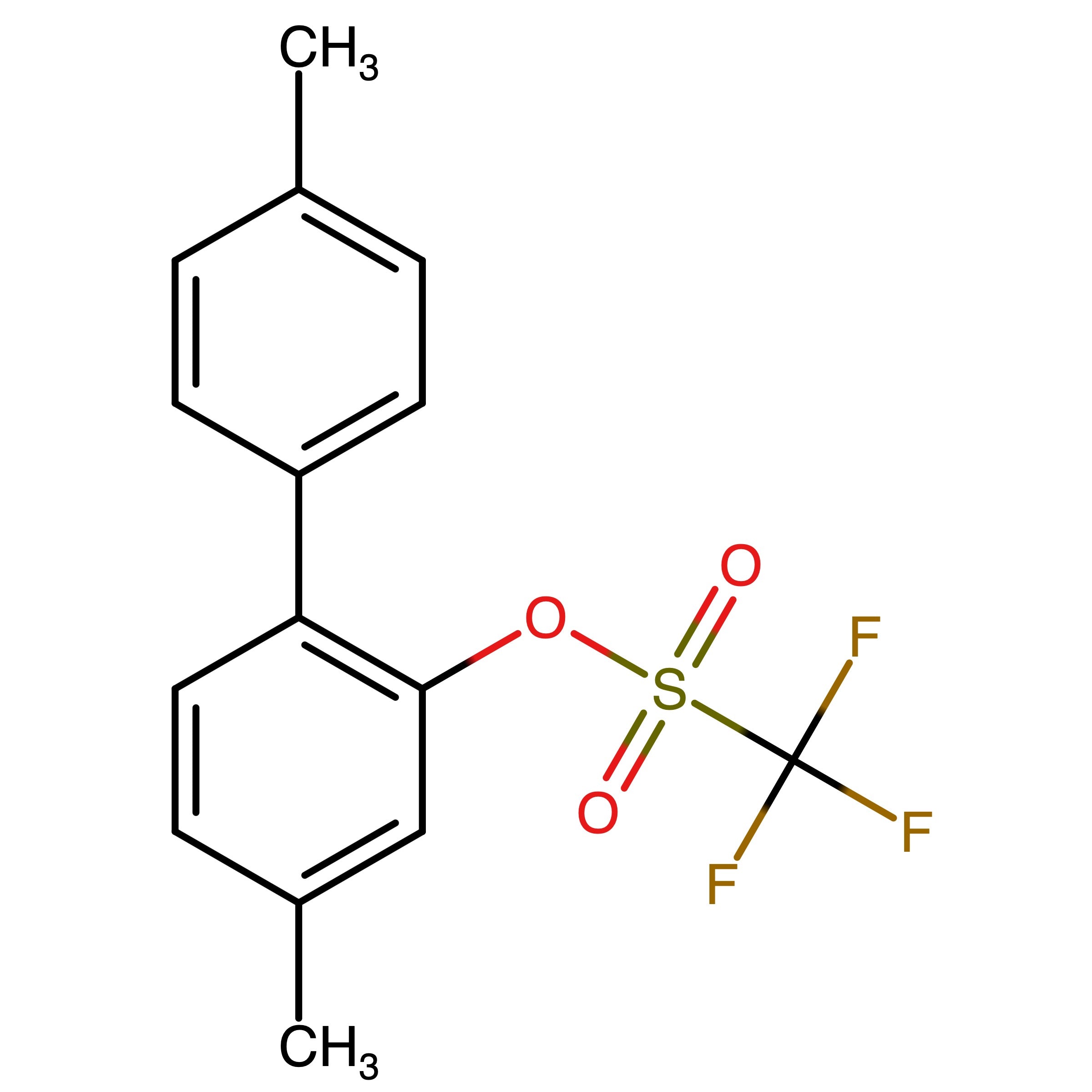 CAS RN 2413935-82-5 | 4,4'-Dimethyl-[1,1'-biphenyl]-2-yl trifluoromethanesulfonate