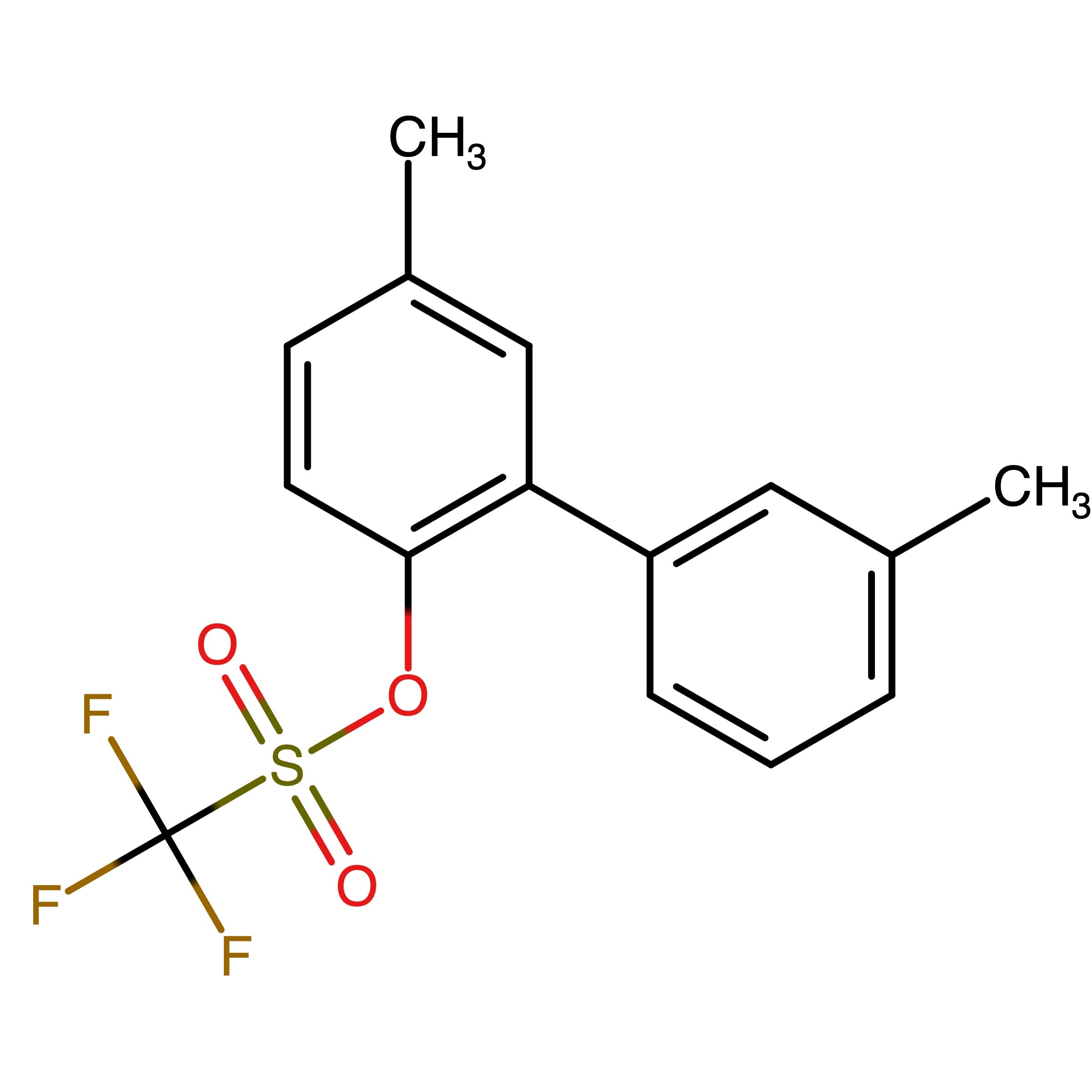CAS RN 2413935-86-9 | 3',5-Dimethyl-[1,1'-biphenyl]-2-yl trifluoromethanesulfonate