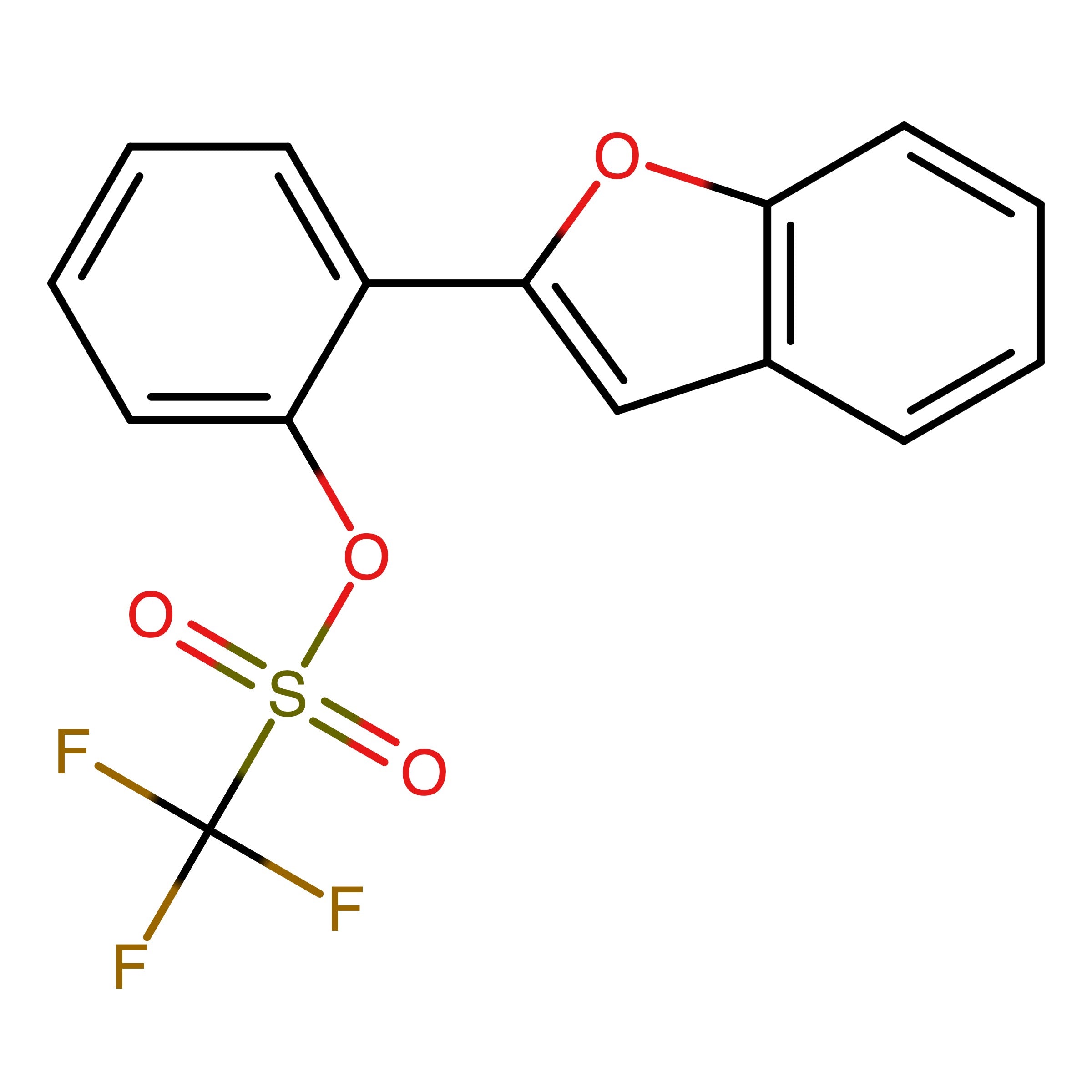 CAS RN 2413935-91-6 | 2-(Benzofuran-2-yl)phenyl trifluoromethanesulfonate