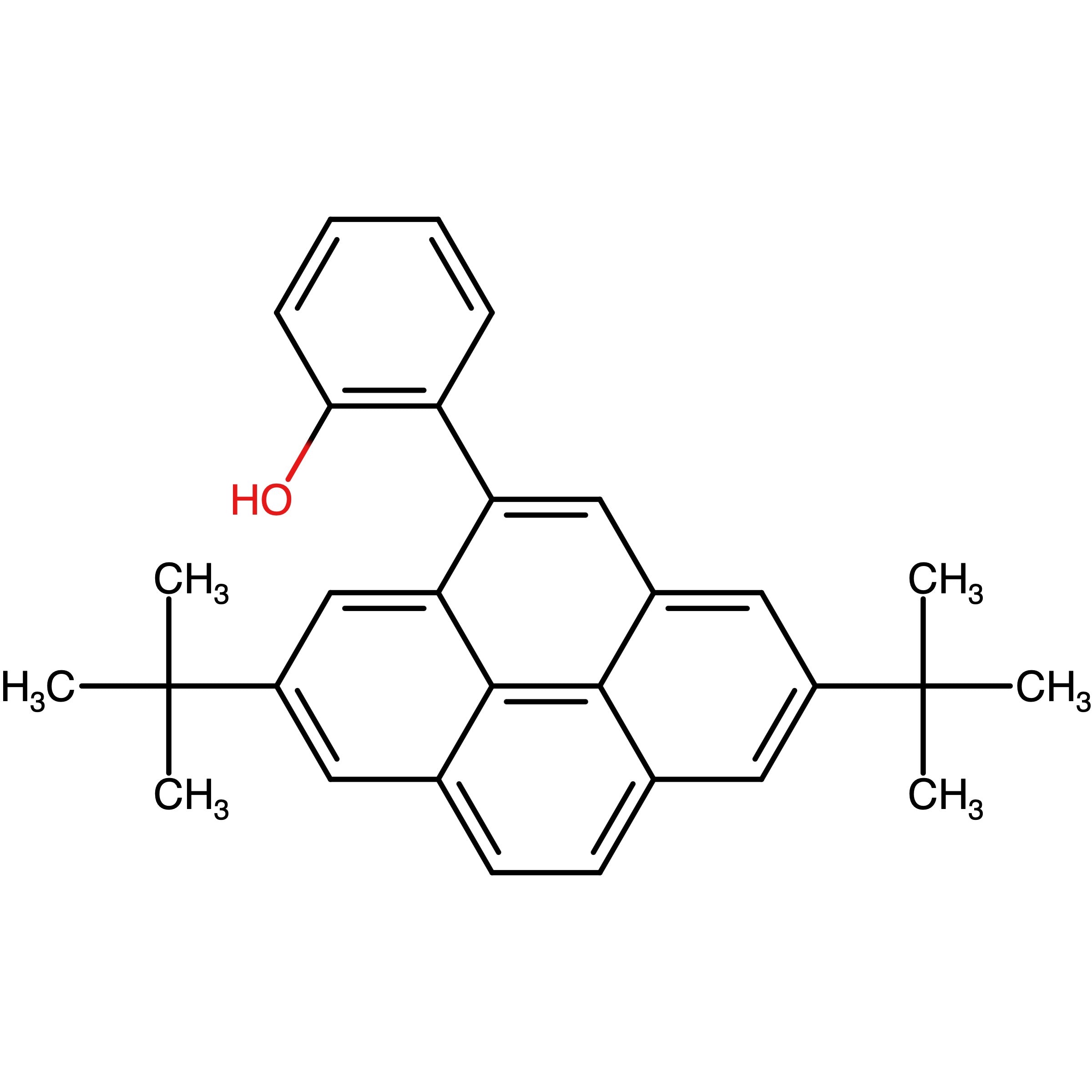 CAS RN 2413935-93-8 | 2_(2,7_Di_tert_butylpyren_4_yl)phenol