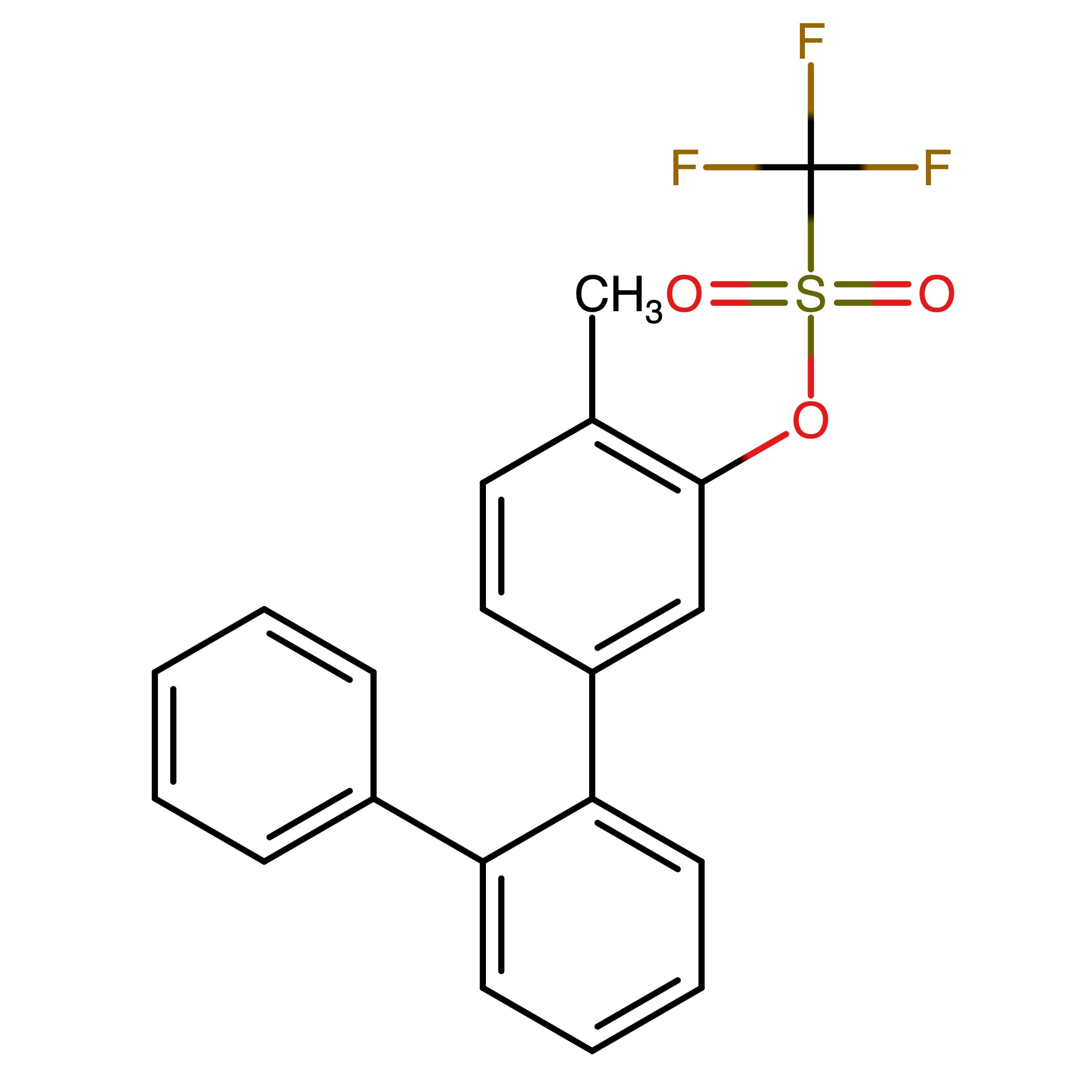 CAS RN 2413935-98-3 | 4_Methyl_[1,1':2',1''_terphenyl]_3_yl trifluoromethanesulfonate