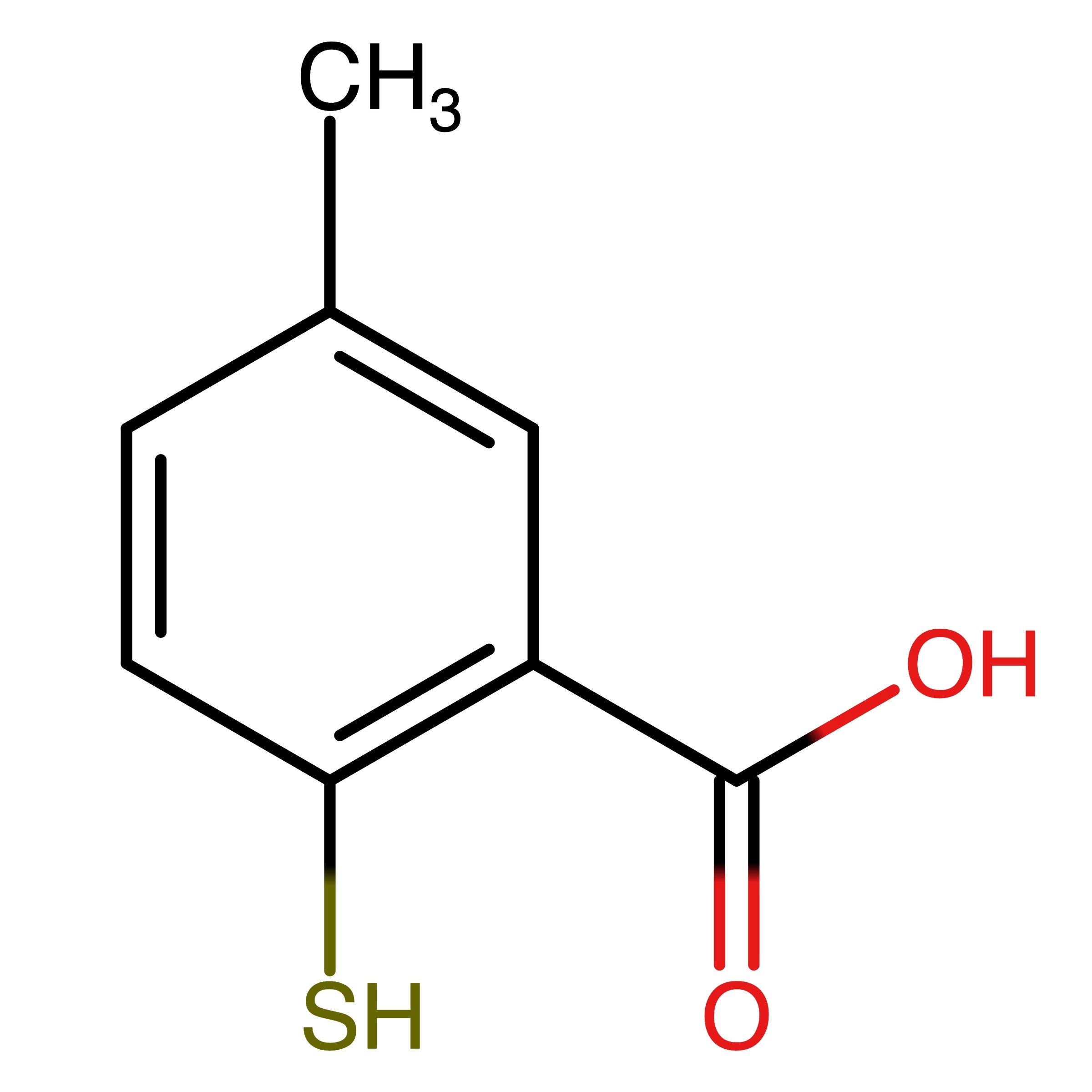 CAS RN 24155-85-9 | 2-Mercapto-5-methylbenzoic acid | MFCD16783365