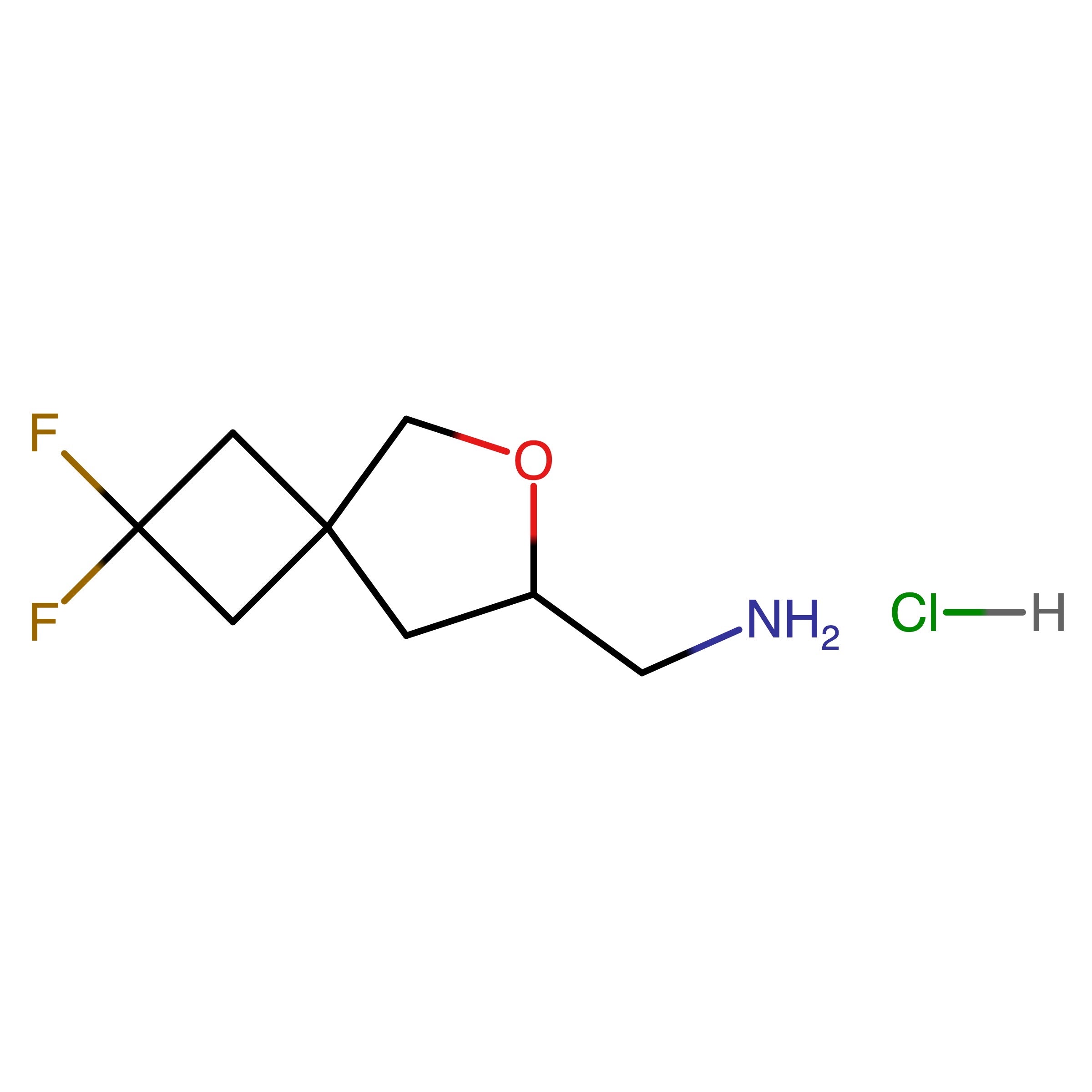CAS RN 2418708-74-2 | (2,2-Difluoro-6-oxaspiro[3.4]octan-7-yl)methanamine hydrochloride | MFCD32679157