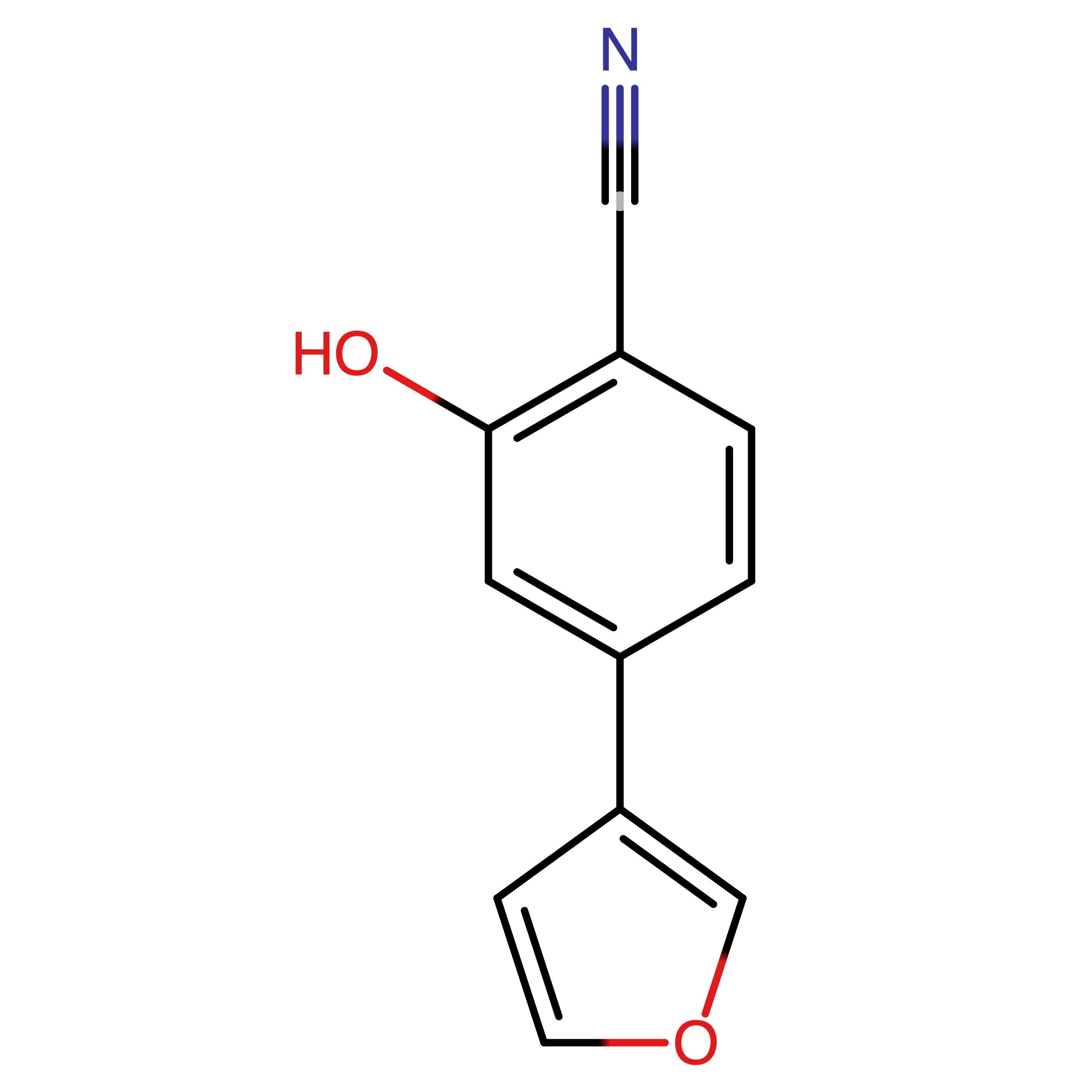 CAS RN 2443367-16-4 | 4-(Furan-3-yl)-2-hydroxybenzonitrile