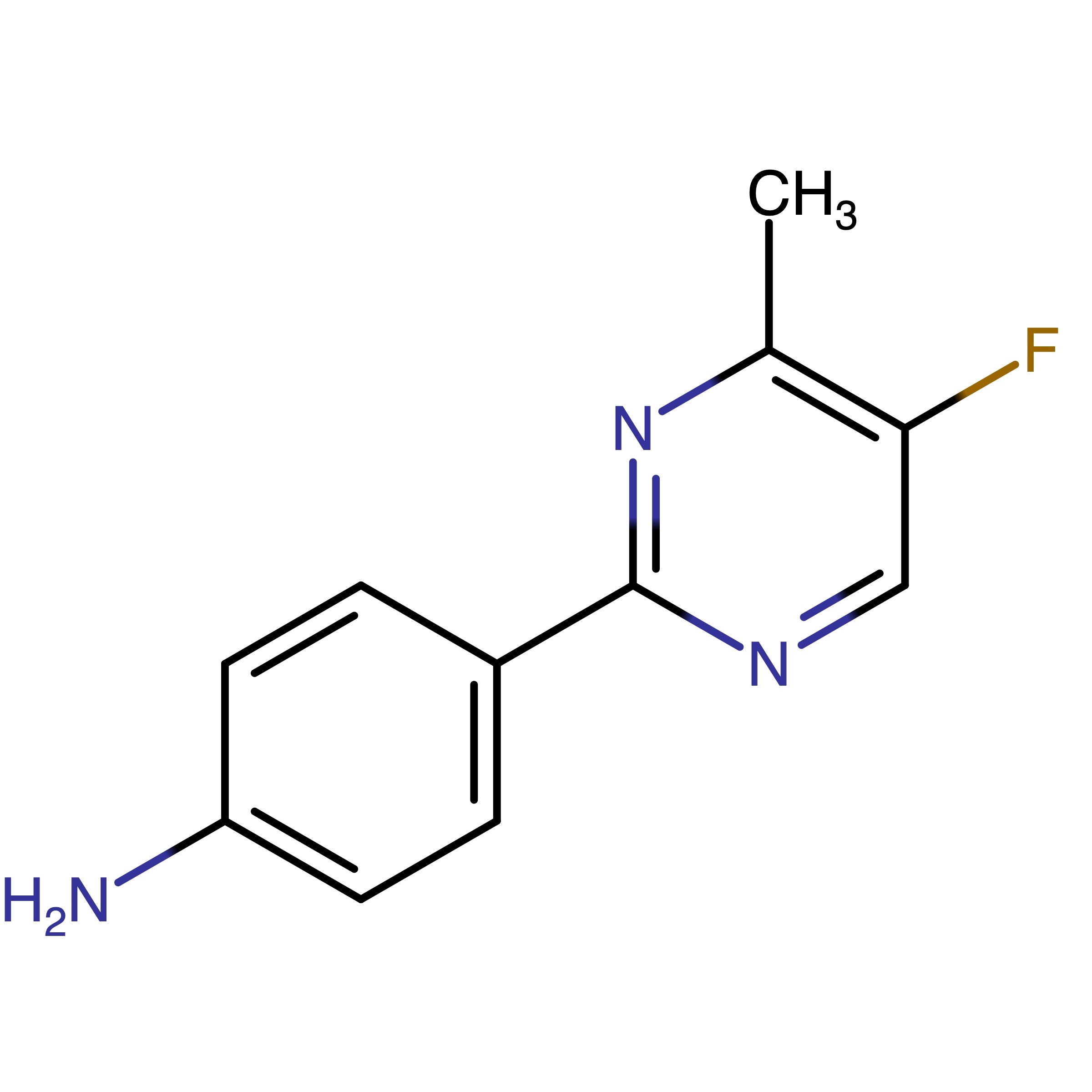 CAS RN 2445548-22-9 | 4-(5-Fluoro-4-methylpyrimidin-2-yl)aniline