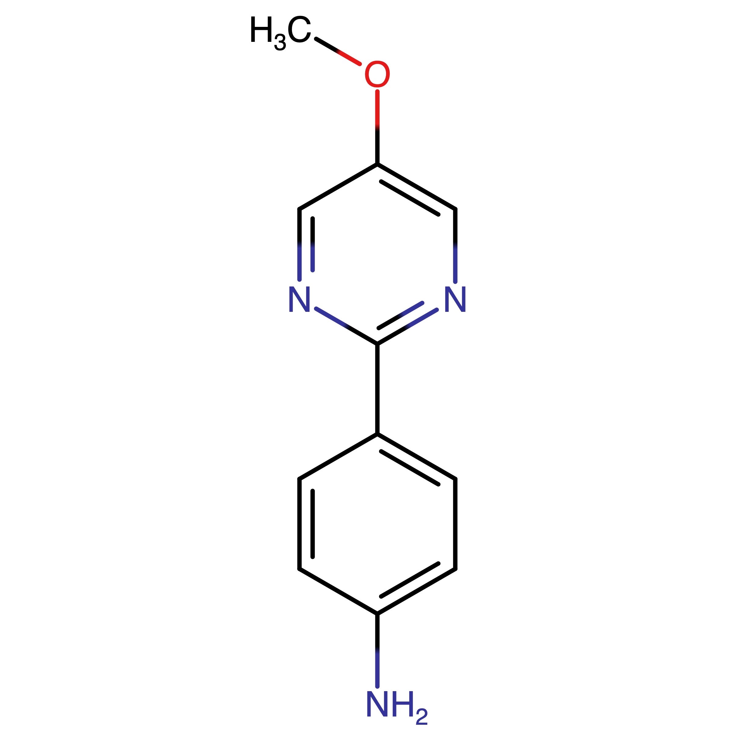 CAS RN 2445548-23-0 | 4-(5-Methoxypyrimidin-2-yl)aniline