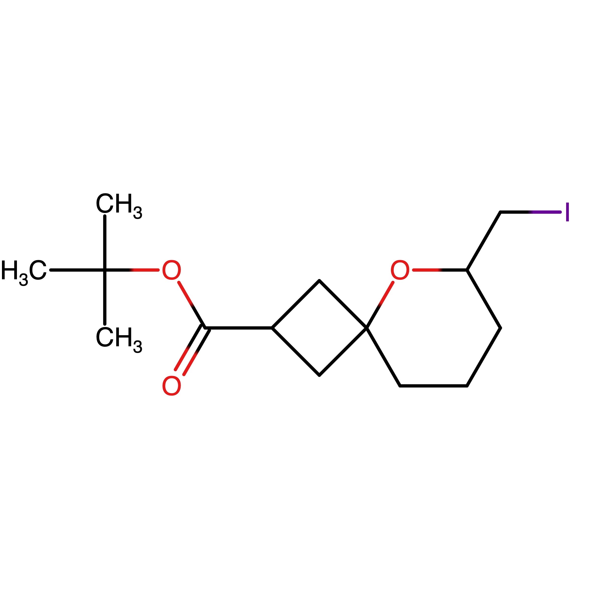 CAS RN 2445785-78-2 | tert-Butyl 6-(iodomethyl)-5-oxaspiro[3.5]nonane-2-carboxylate | MFCD32692447