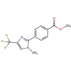 2446481-79-2 | Methyl 4-(1-methyl-4-(trifluoromethyl)-1H-imidazol-2-yl)benzoate - Hoffman Fine Chemicals