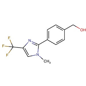 2446481-80-5 | (4-(1-Methyl-4-(trifluoromethyl)-1H-imidazol-2-yl)phenyl)methanol - Hoffman Fine Chemicals