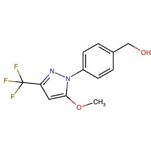 2446482-70-6 | (4-(5-Methoxy-3-(trifluoromethyl)-1H-pyrazol-1-yl)phenyl)methanol - Hoffman Fine Chemicals