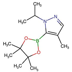 2446483-84-5 | 1-(Propan-2-yl)-4-methyl-5-(4,4,5,5-tetramethyl-1,3,2-dioxaborolan-2-yl)-1H-pyrazole - Hoffman Fine Chemicals