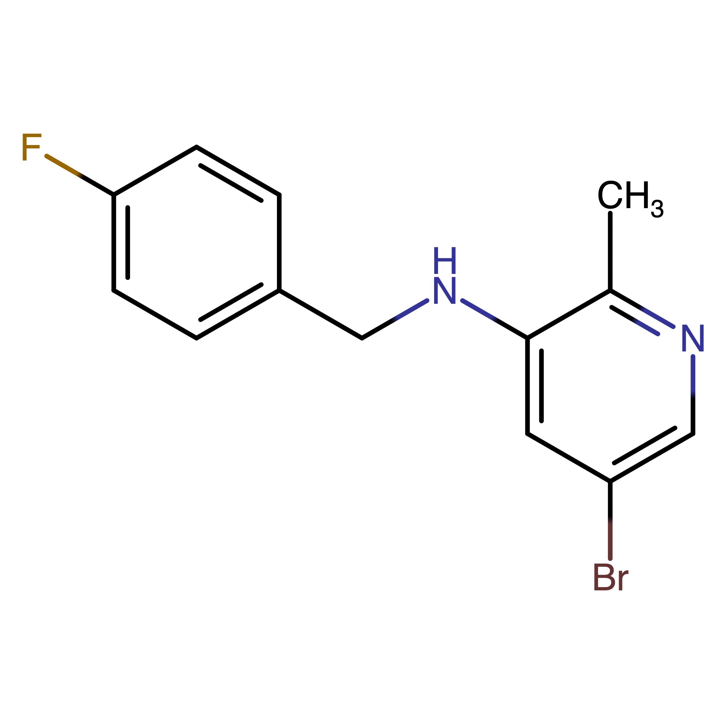CAS RN 2448507-91-1 | 5-Bromo-N-(4-fluorobenzyl)-2-methylpyridin-3-amine