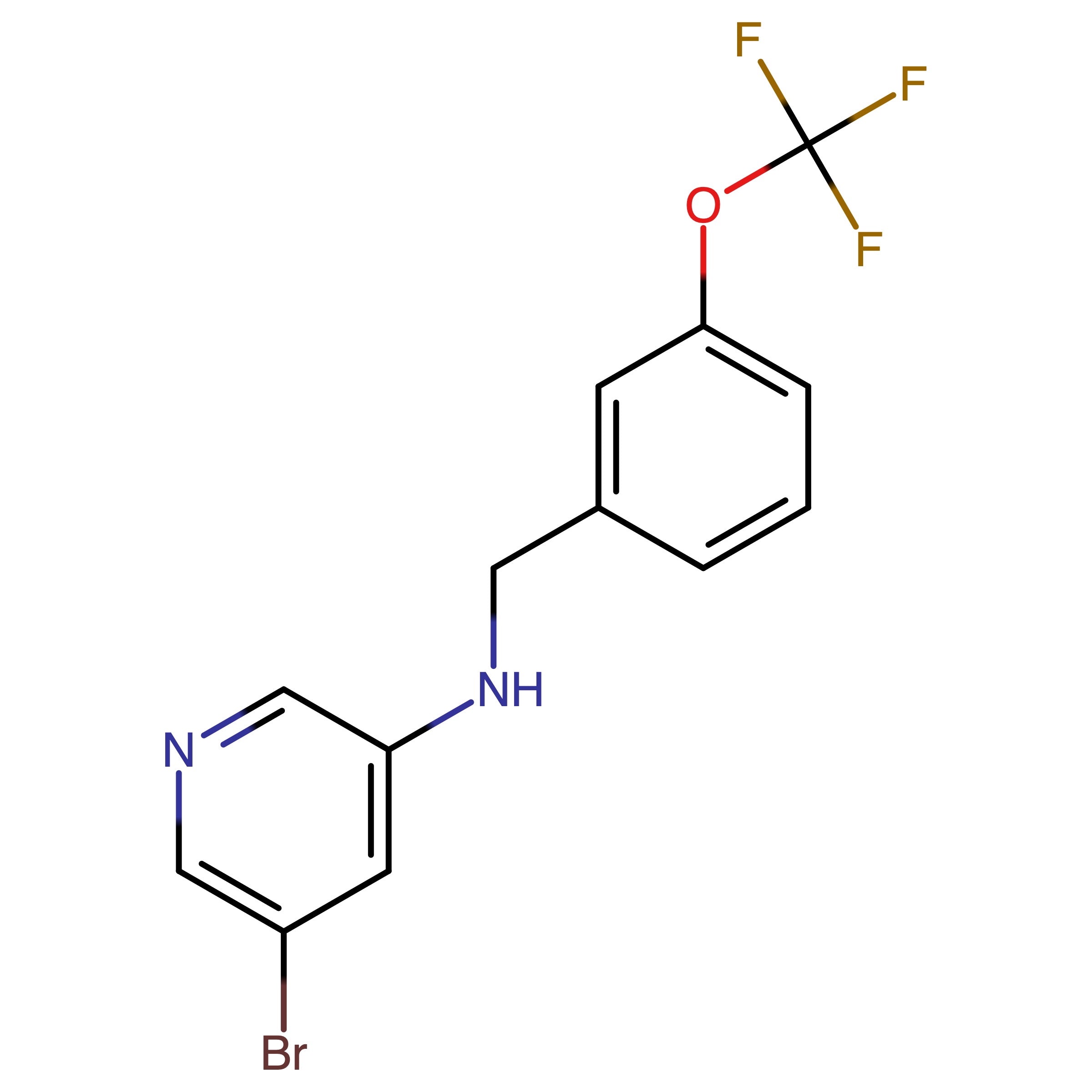CAS RN 2448507-94-4 | 5-Bromo-N-(3-(trifluoromethoxy)benzyl)pyridin-3-amine