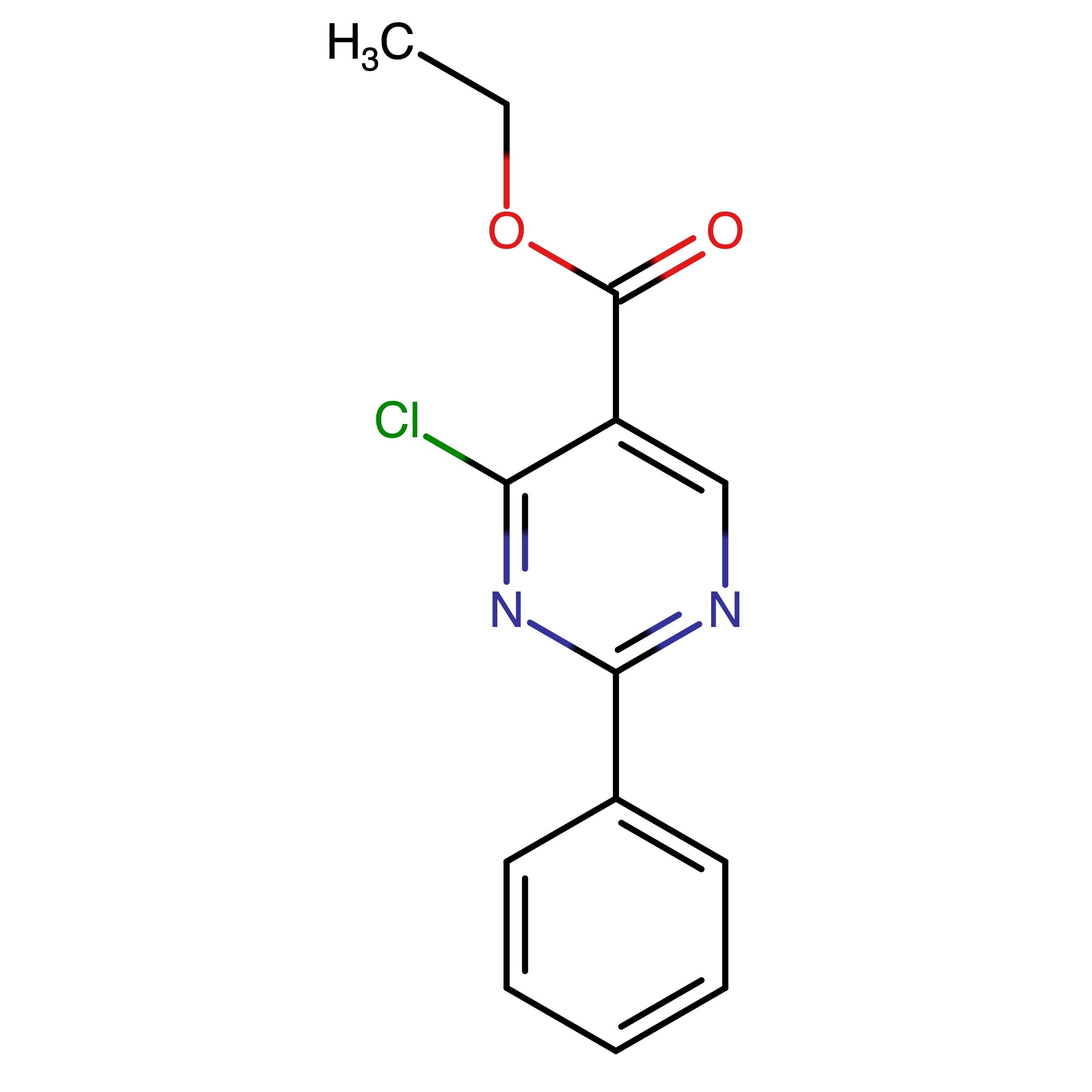 CAS RN 24755-82-6 | Ethyl 4-chloro-2-phenylpyrimidine-5-carboxylate | MFCD01935974