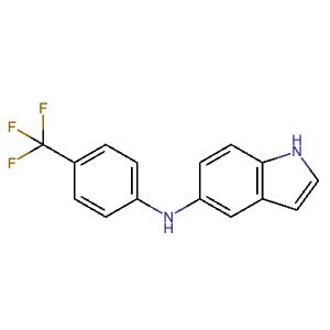 2484224-66-8 | N-(4-(Trifluoromethyl)phenyl)-1H-indol-5-amine - Hoffman Fine Chemicals