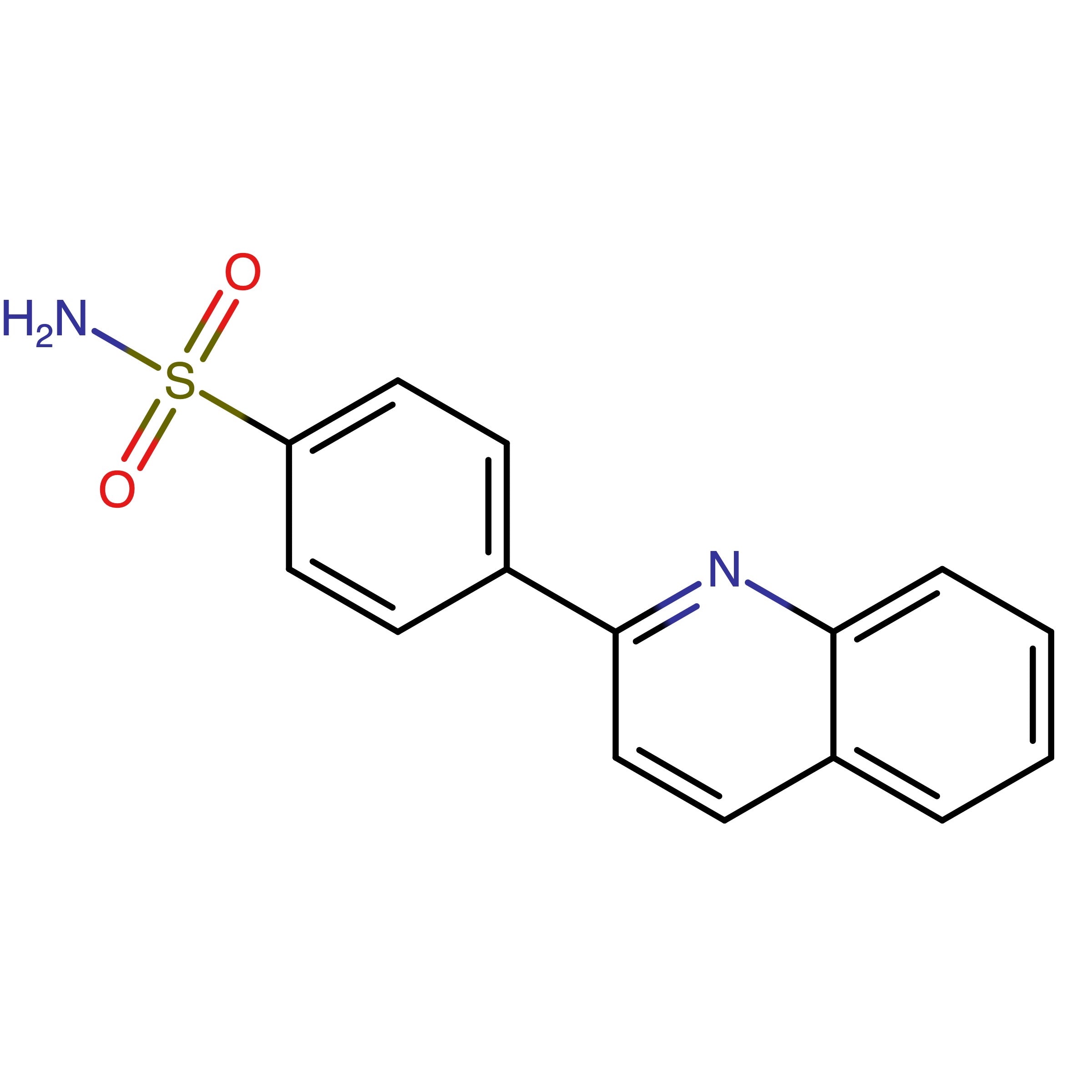 CAS RN 2494383-39-8 | 4-(Quinolin-2-yl)benzenesulfonamide