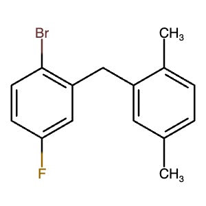 2504032-79-3 | 1-Bromo-2-(2,5-dimethylbenzyl)-4-fluorobenzene - Hoffman Fine Chemicals