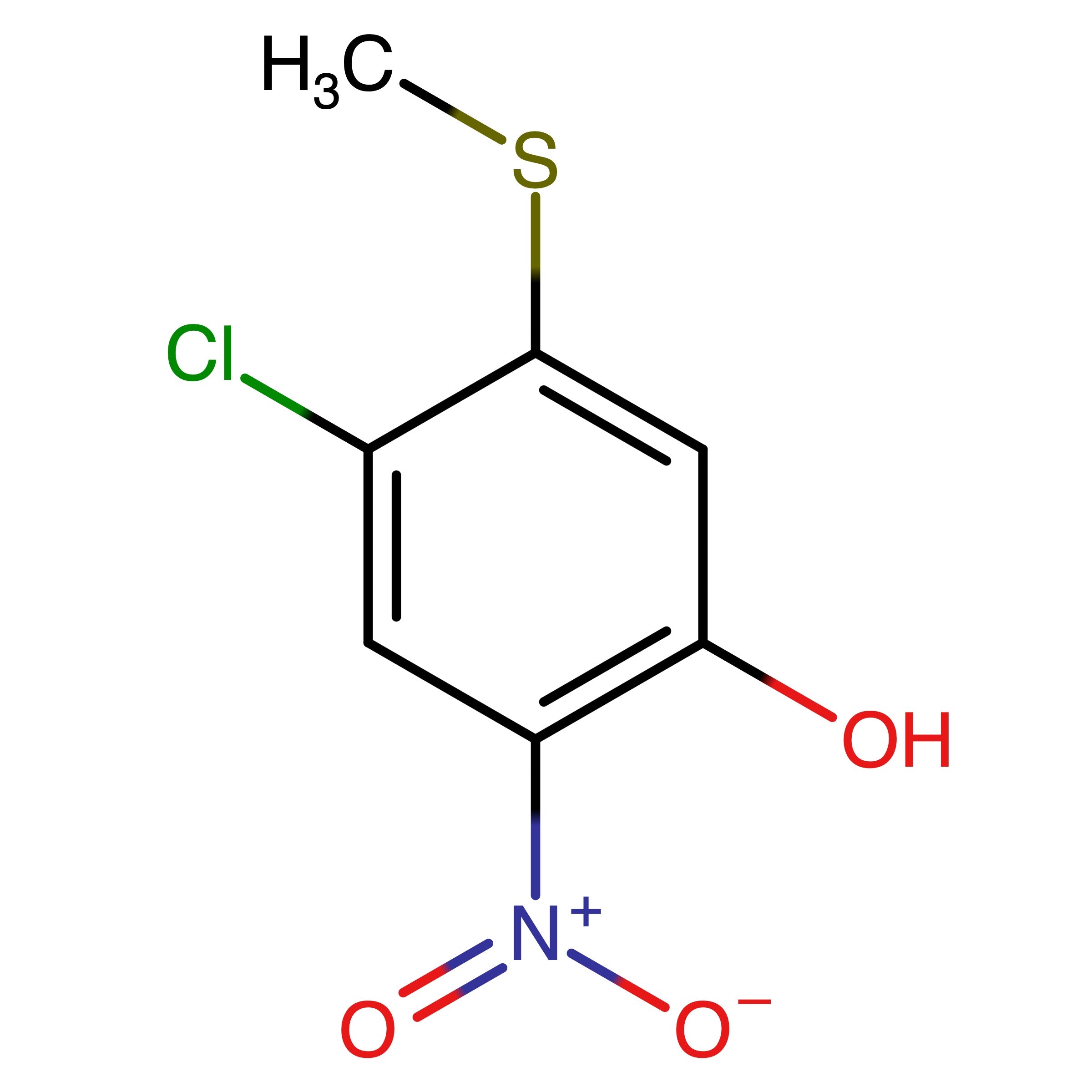 CAS RN 2512862-14-3 | 4-Chloro-5-(methylsulfanyl)-2-nitrophenol