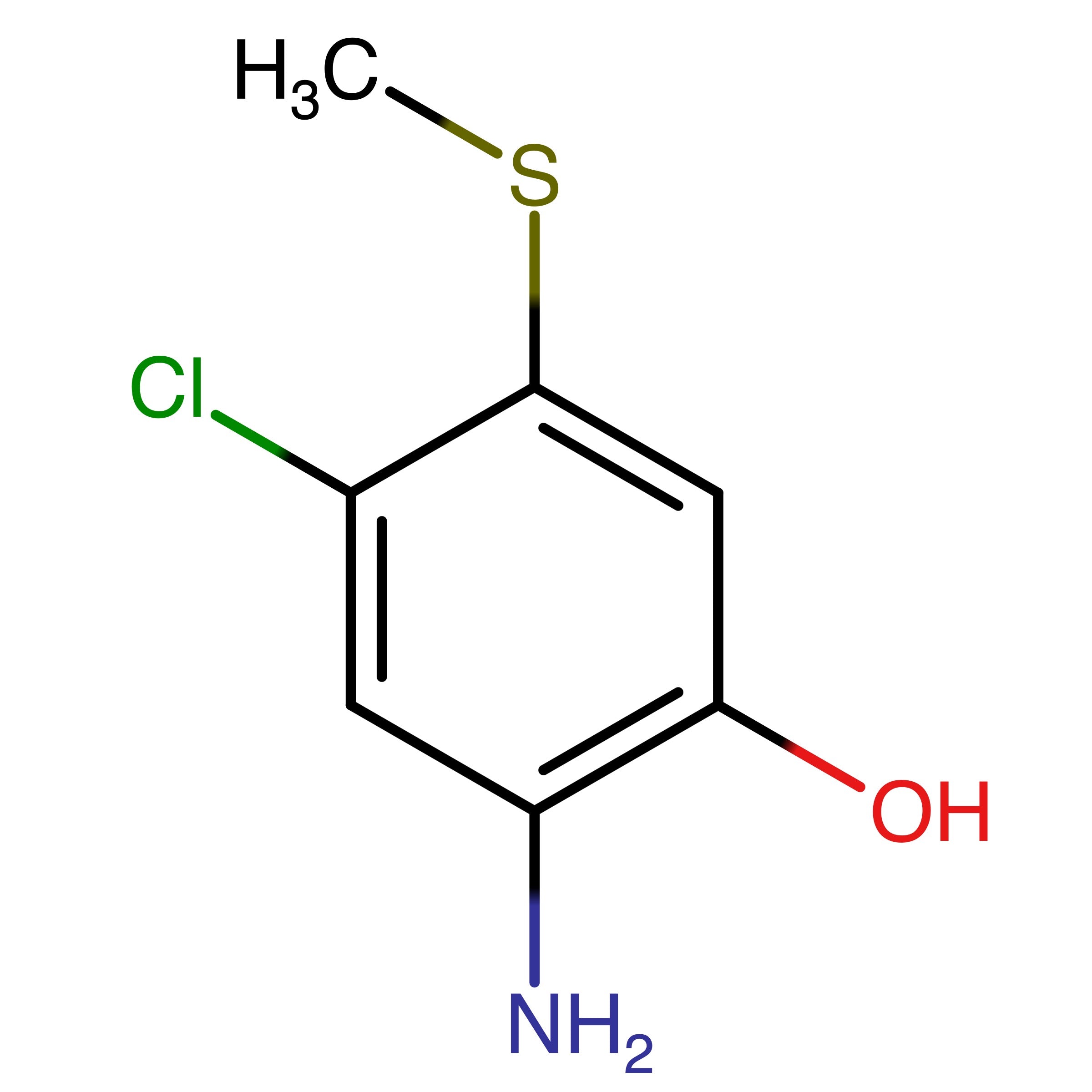 CAS RN 2512862-20-1 | 2-Amino-4-chloro-5-(methylsulfanyl)phenol