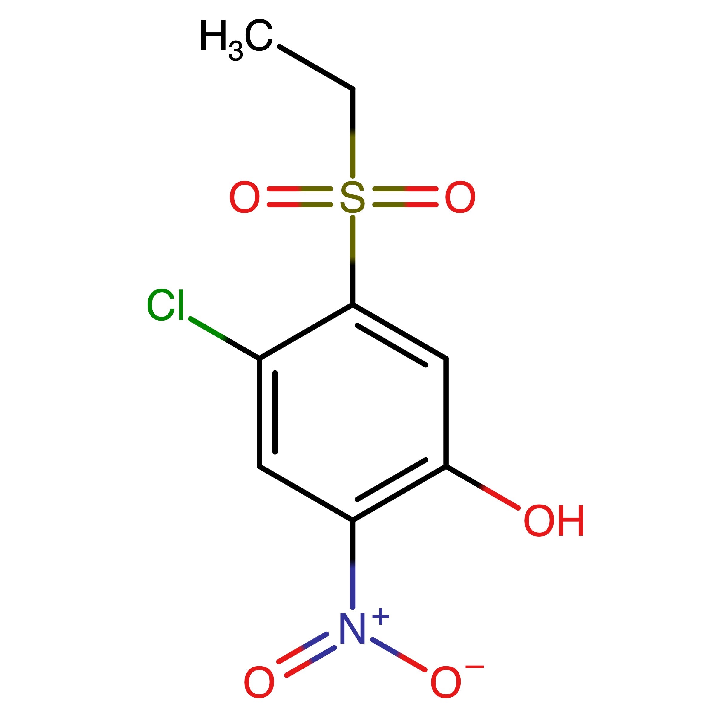 CAS RN 2512862-27-8 | 4-Chloro-5-(ethylsulfonyl)-2-nitrophenol