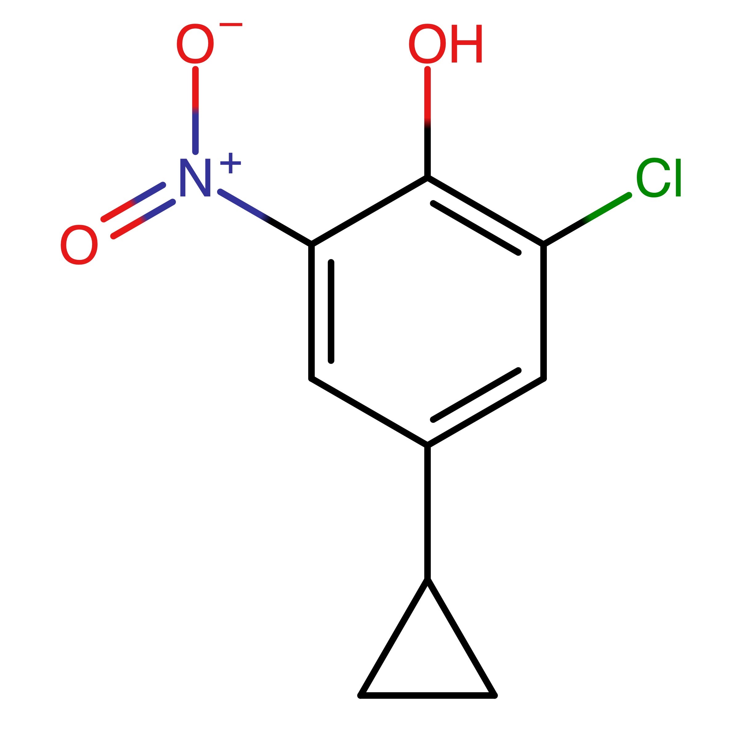 CAS RN 2512862-38-1 | 2-Chloro-4-cyclopropyl-6-nitrophenol