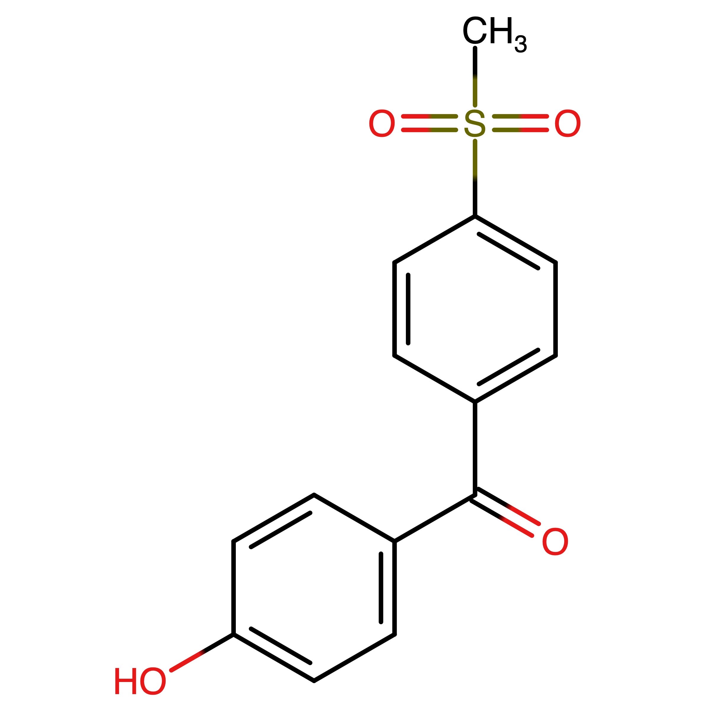 CAS RN 252647-78-2 | Name: (4-Hydroxyphenyl)(4-(methylsulfonyl)phenyl)methanone