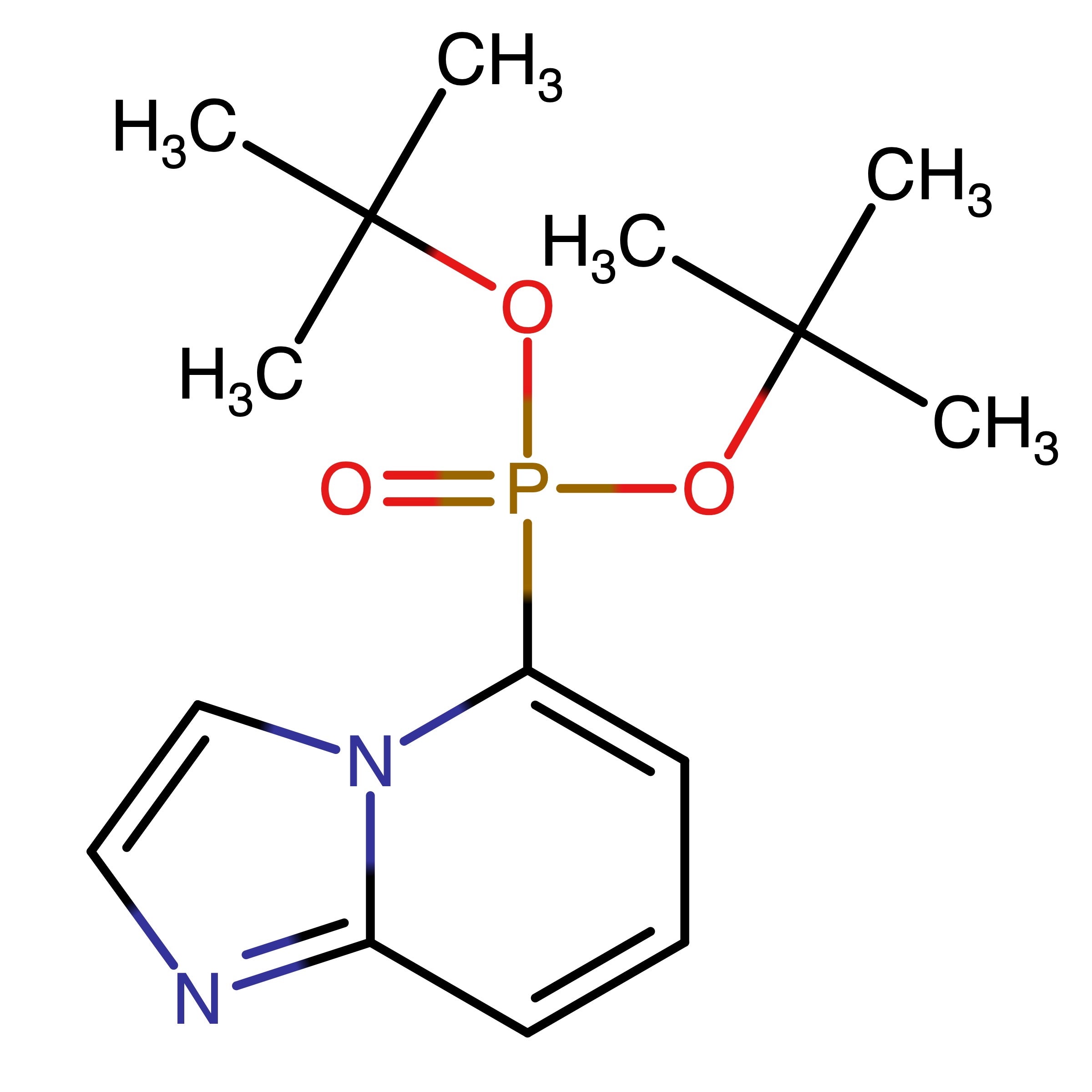 CAS RN 2528109-29-5 | Di_tert_butyl imidazo[1,2_a]pyridin_5_ylphosphonate