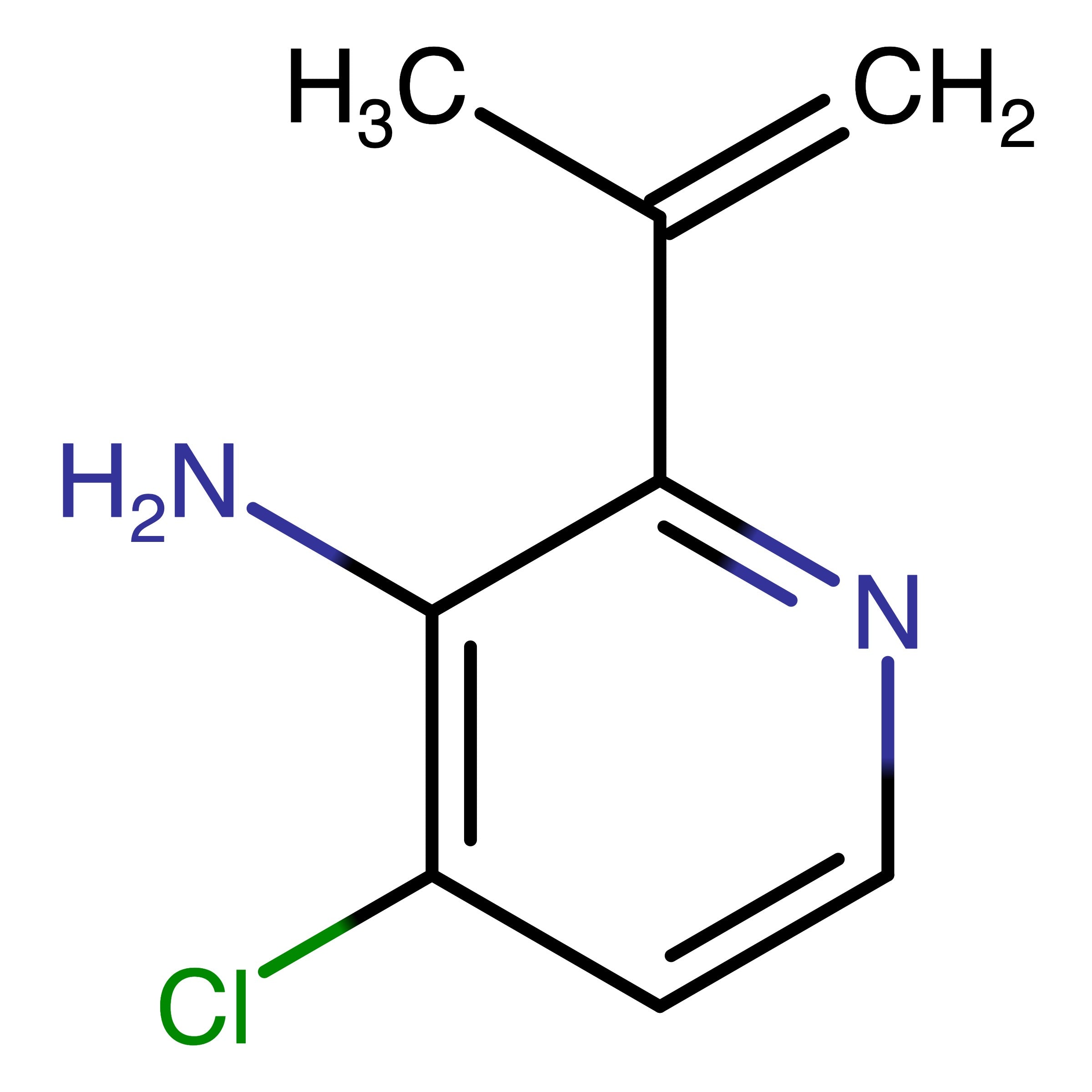 CAS RN 2561485-19-4 | 4-Chloro-2-(prop-1-en-2-yl)pyridin-3-amine
