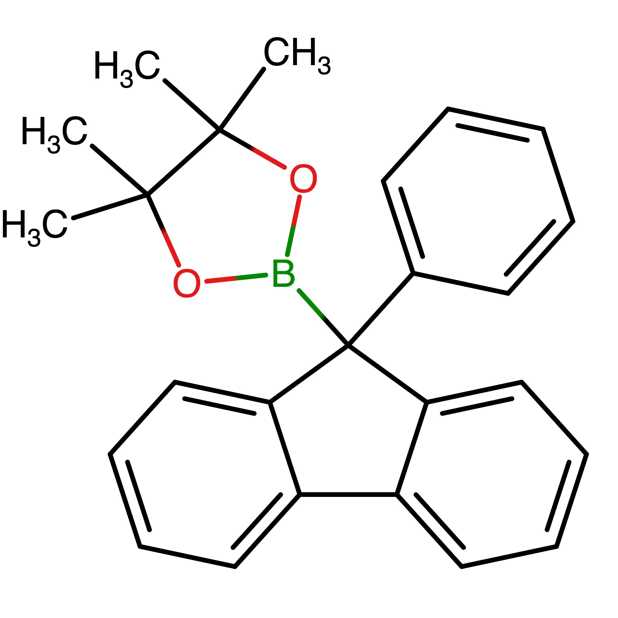 CAS RN 2563609-92-5 | 2-(9-Phenyl-9H-fluoren-9-yl)-4,4,5,5-tetramethyl-1,3,2-dioxaborolane