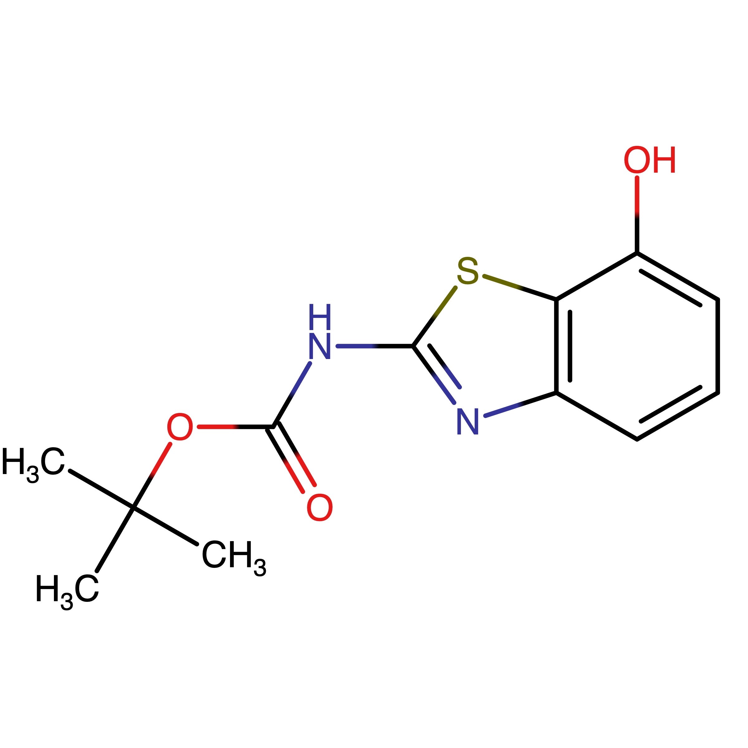 CAS RN 2580218-20-6 | tert-Butyl (7-hydroxybenzo[d]thiazol-2-yl)carbamate