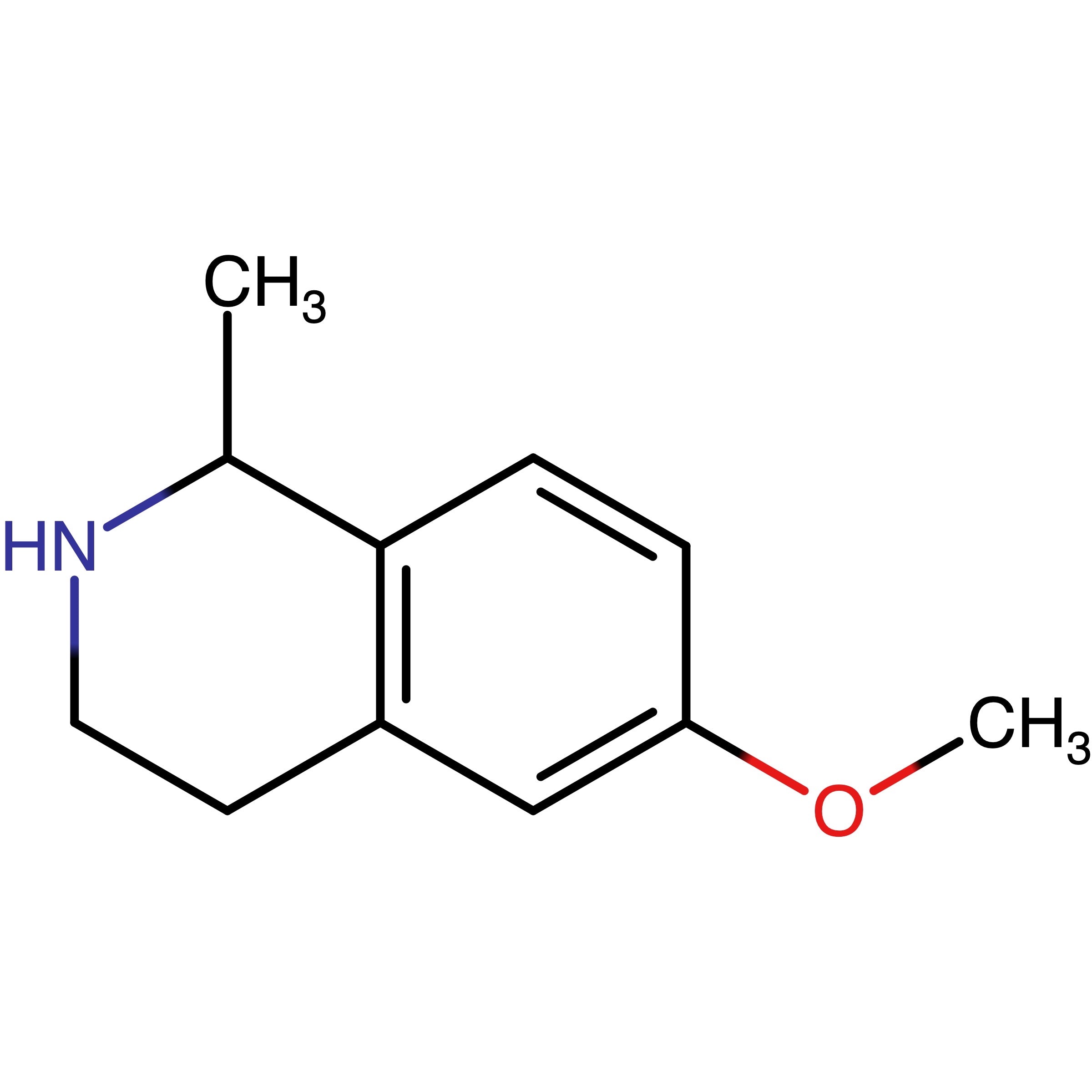 CAS RN 25939-83-7 | 6-Methoxy-1-methyl-1,2,3,4-tetrahydroisoquinoline | MFCD09886916
