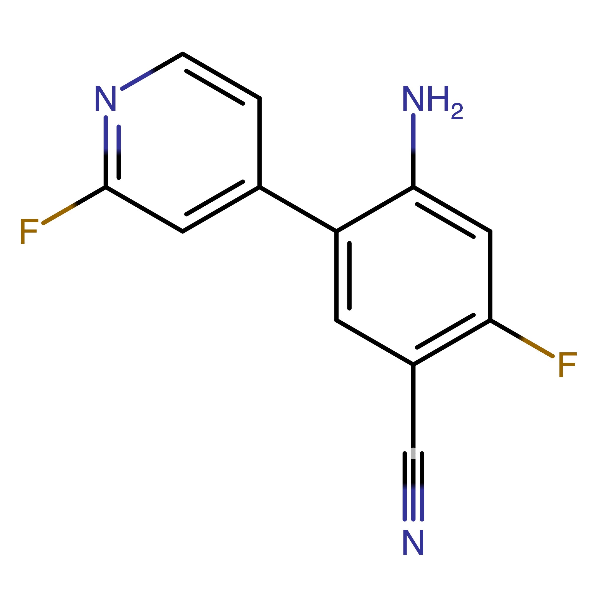 CAS RN 2608946-87-6 | 4_Amino_2_fluoro_5_(2_fluoropyridin_4_yl)benzonitrile
