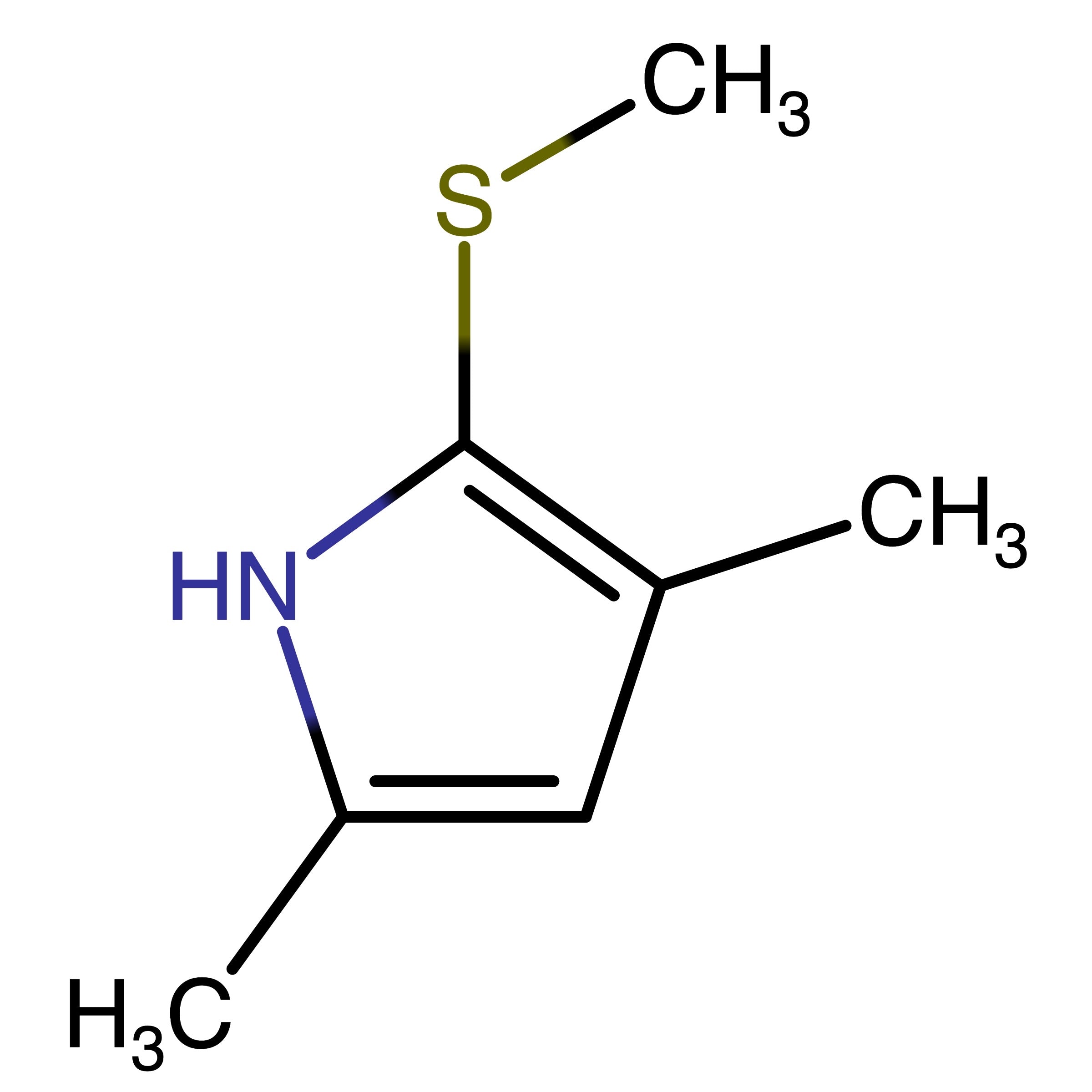 CAS RN 2609781-95-3 | 3,5-Dimethyl-2-(methylthio)-1H-pyrrole
