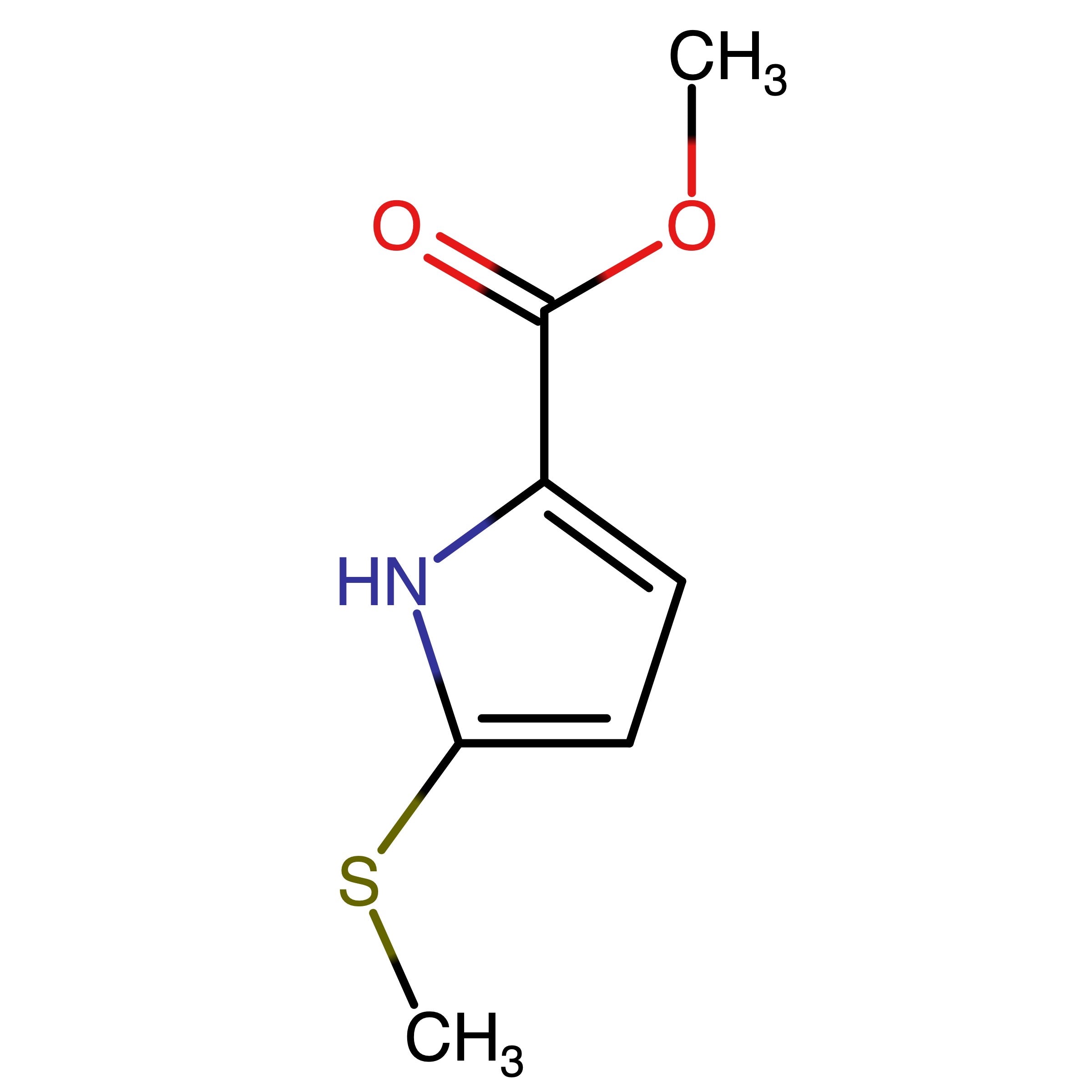 CAS RN 2609782-03-6 | Methyl 5-(methylthio)-1H-pyrrole-2-carboxylate
