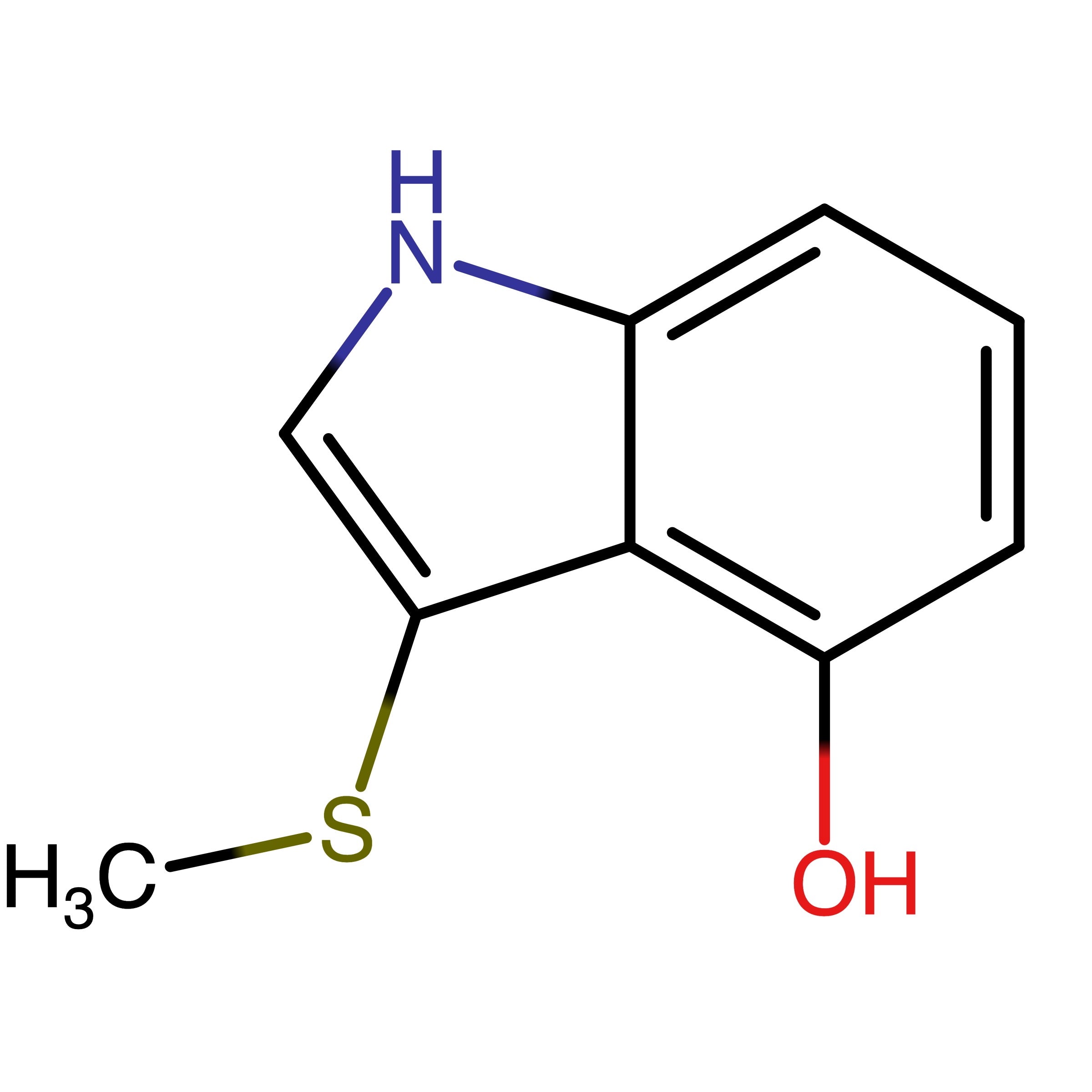 CAS RN 2609782-18-3 | 3-(Methylthio)-1H-indol-4-ol