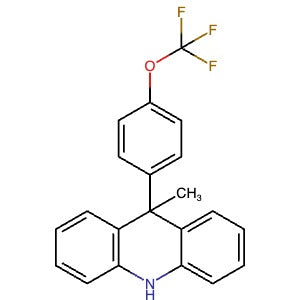 2624307-17-9 | 9-Methyl-9-(4-(trifluoromethoxy)phenyl)-9,10-dihydroacridine - Hoffman Fine Chemicals