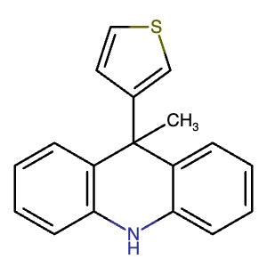2624307-27-1 | 9-Methyl-9-(thiophen-3-yl)-9,10-dihydroacridine - Hoffman Fine Chemicals