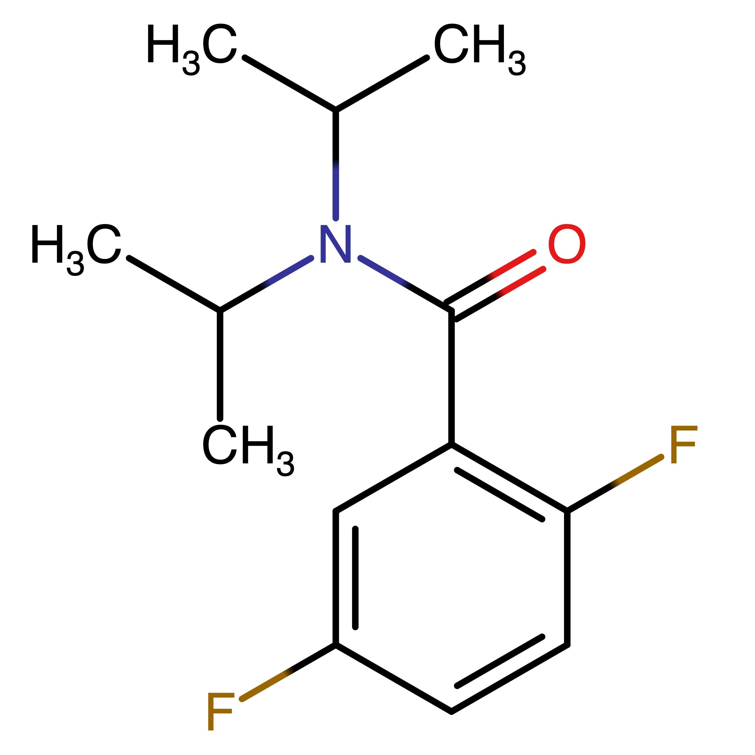 CAS RN 2624407-13-0 | Name: 2,5-Difluoro-N,N-bis(propan-2-yl)benzamide