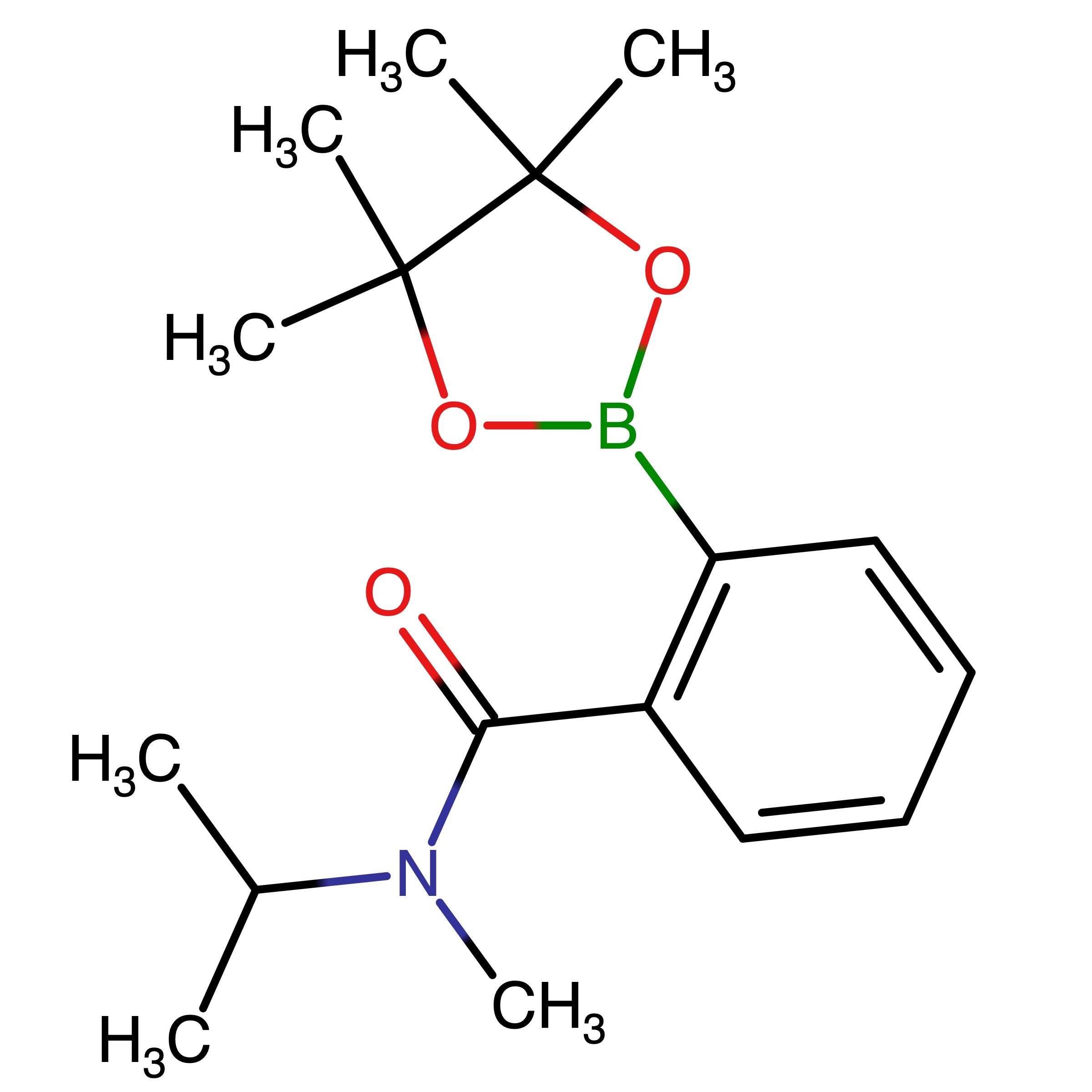 CAS RN 2624407-52-7 | Name: N-Isopropyl-N-methyl-2-(4,4,5,5-tetramethyl-1,3,2-dioxaborolan-2-yl)benzamide