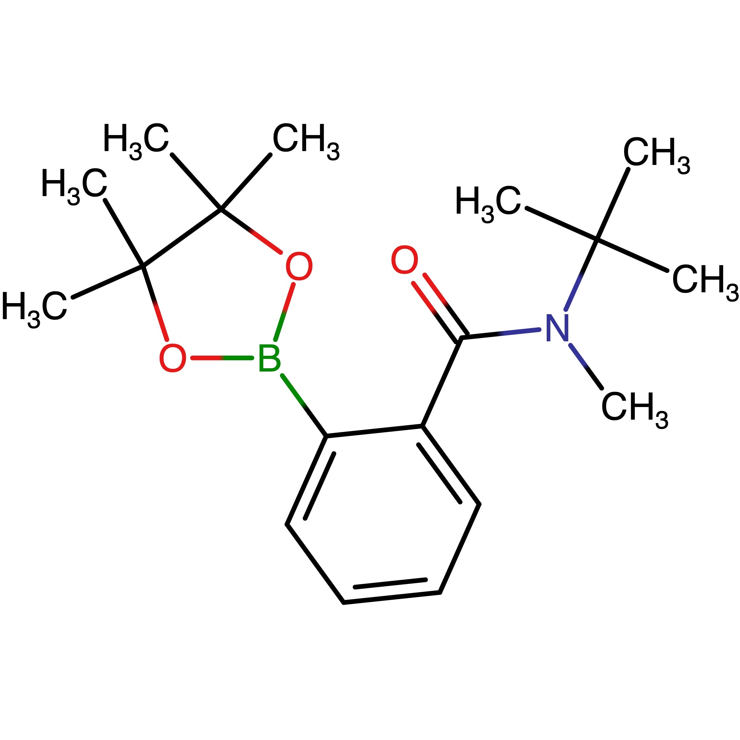 CAS RN 2624407-62-9 | Name: N-Methyl-N-tert-butyl-2-(4,4,5,5-tetramethyl-1,3,2-dioxaborolan-2-yl)benzamide