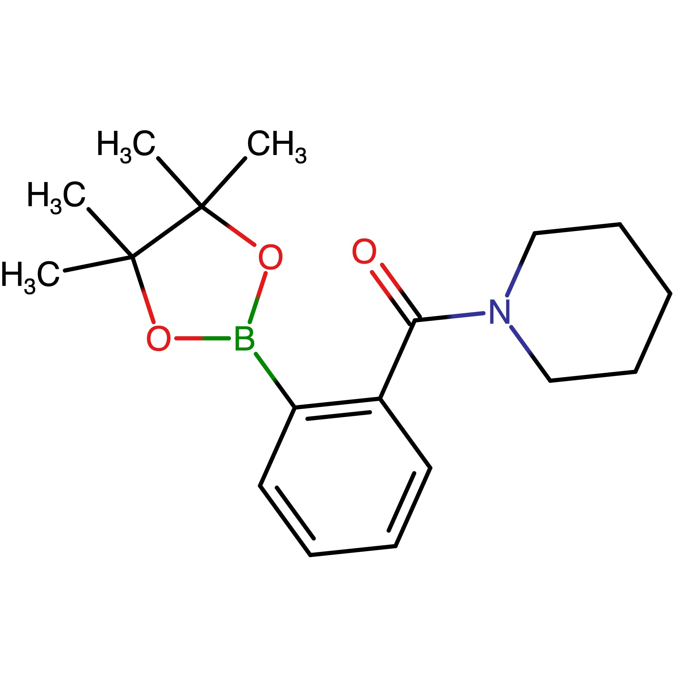 CAS RN 2624407-68-5 | Name: Piperidin-1-yl(2-(4,4,5,5-tetramethyl-1,3,2-dioxaborolan-2-yl)phenyl)methanone