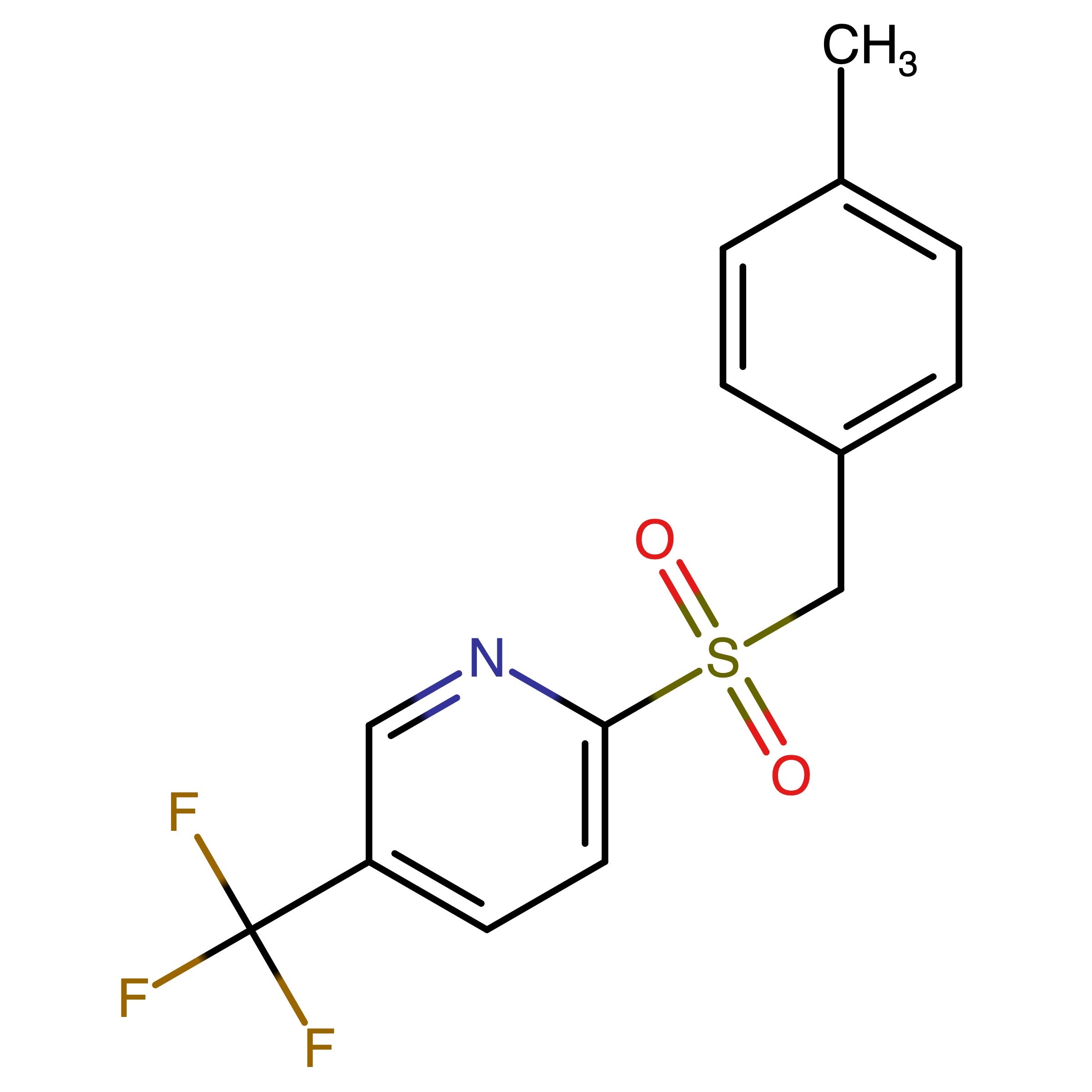 CAS RN 263761-83-7 | 2-((4-Methylbenzyl)sulfonyl)-5-(trifluoromethyl)pyridine