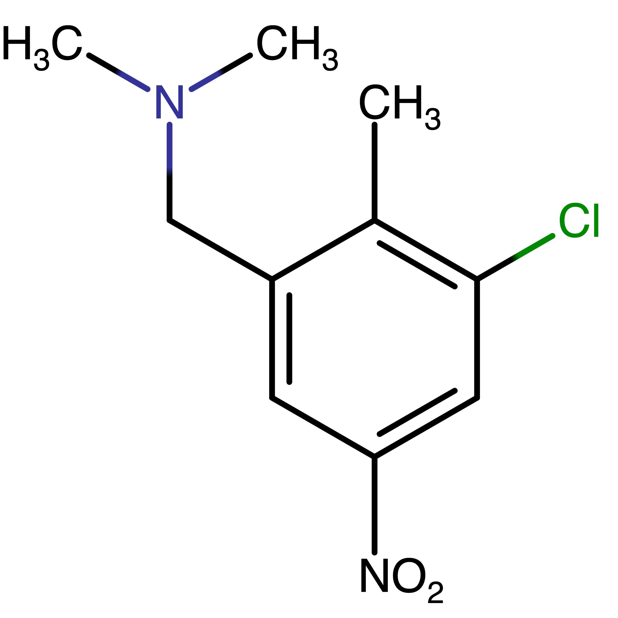 CAS RN 2639386-83-5 | 1-(3-Chloro-2-methyl-5-nitrophenyl)-N,N-dimethylmethanamine