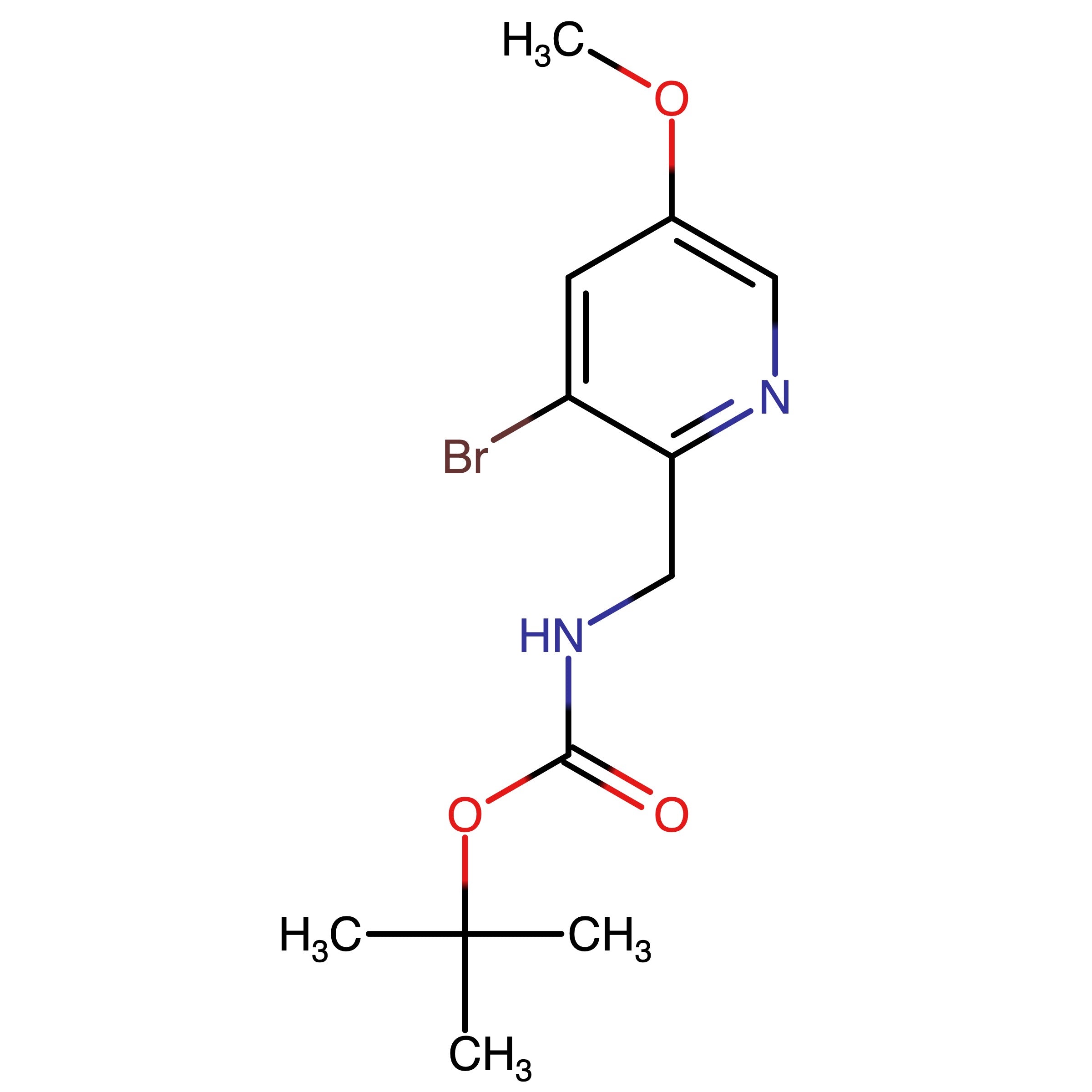 CAS RN 2648259-57-6 | tert-Butyl N-[(3-bromo-5-methoxy-2-pyridyl)methyl]carbamate