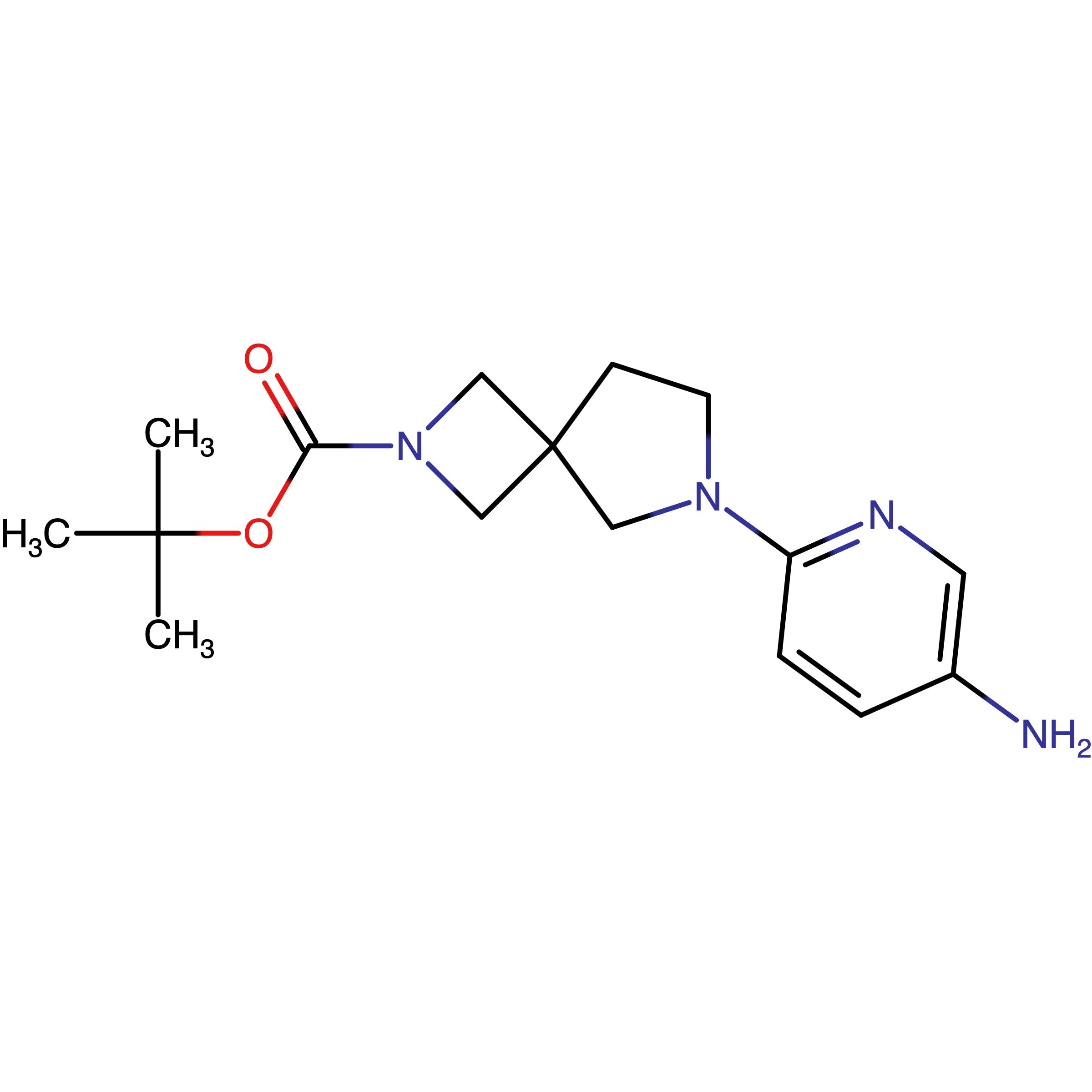 CAS RN 2648855-32-5 | Name: tert-Butyl 7-(5-amino-2-pyridinyl)-2,7-diazaspiro[3.4]octane-2-carboxylate