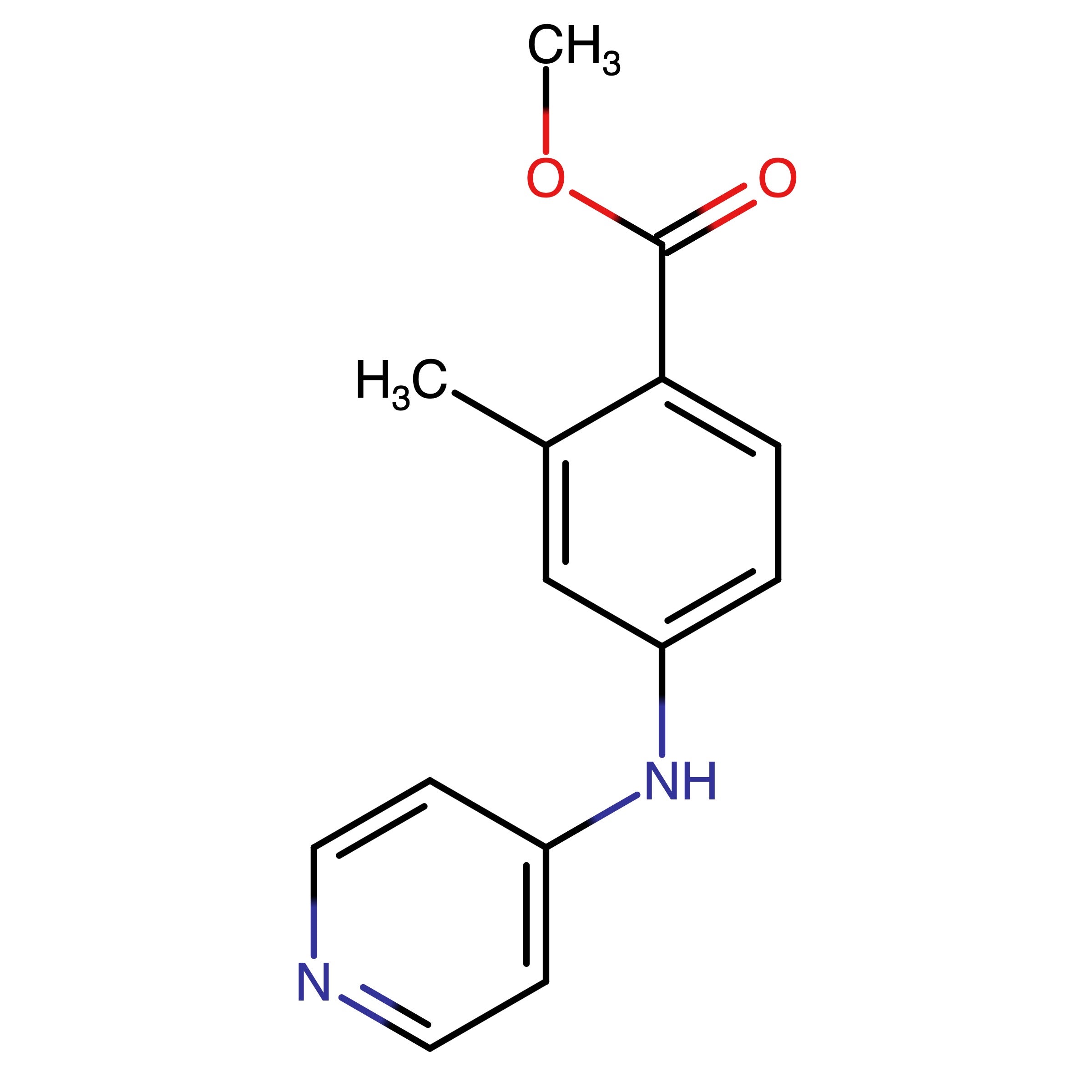 CAS RN 2648855-51-8 | Name: Methyl 2_methyl_4_(pyridin_4_ylamino)benzoate