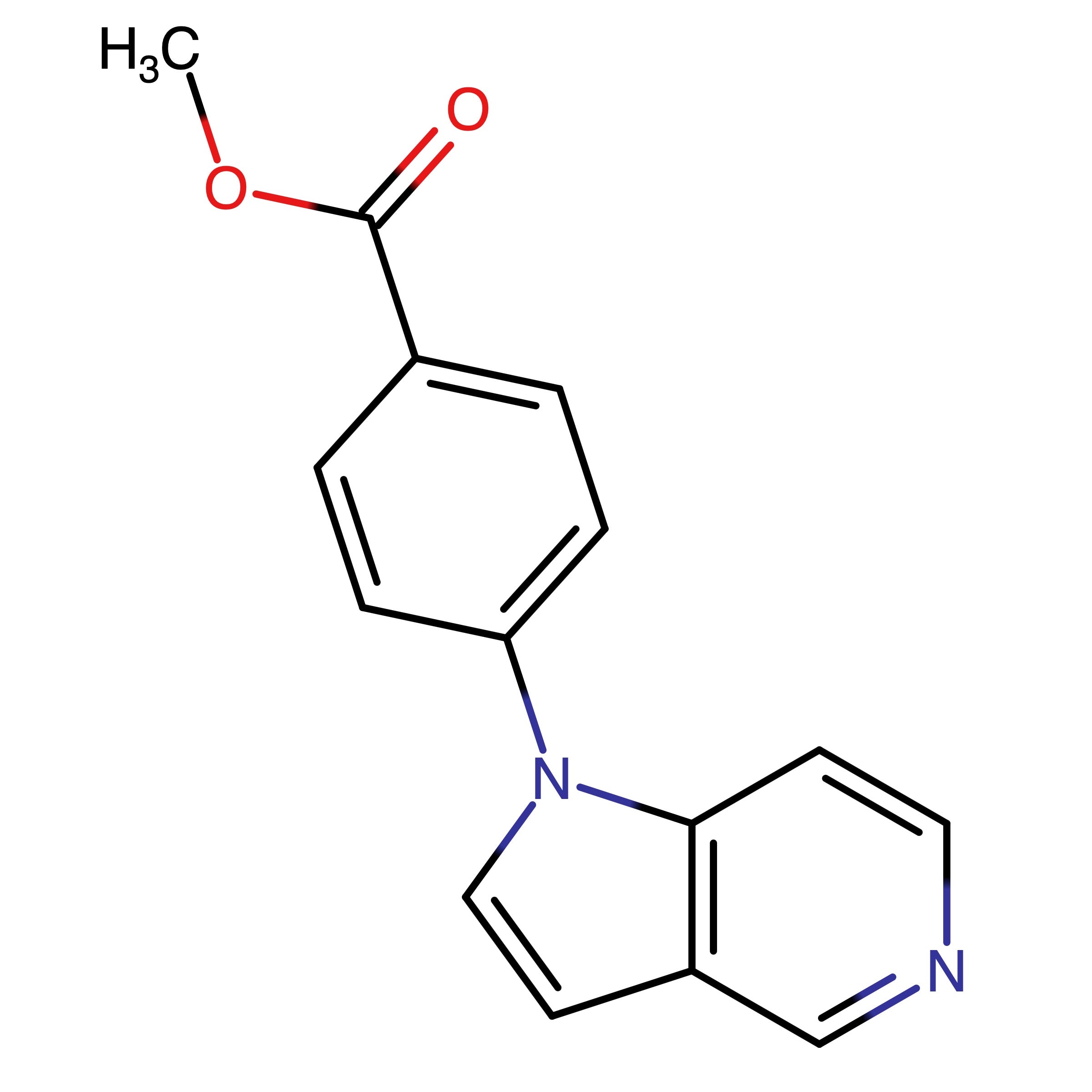 CAS RN 2648855-54-1 | Name: Methyl 4_(1H_pyrrolo[3,2_c]pyridin_1_yl)benzoate