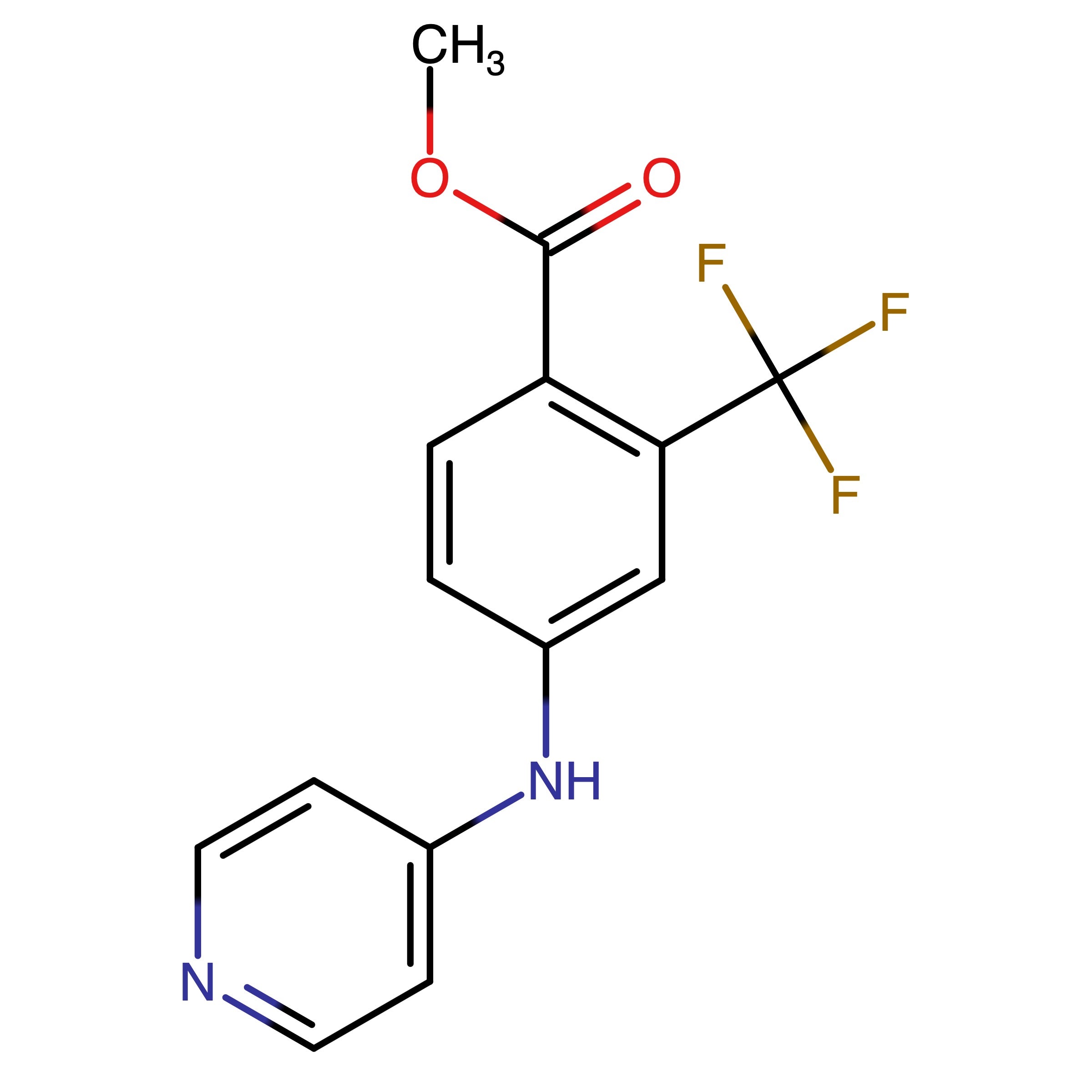 CAS RN 2648855-62-1 | Name: Methyl 4-(pyridin-4-ylamino)-2-(trifluoromethyl)benzoate